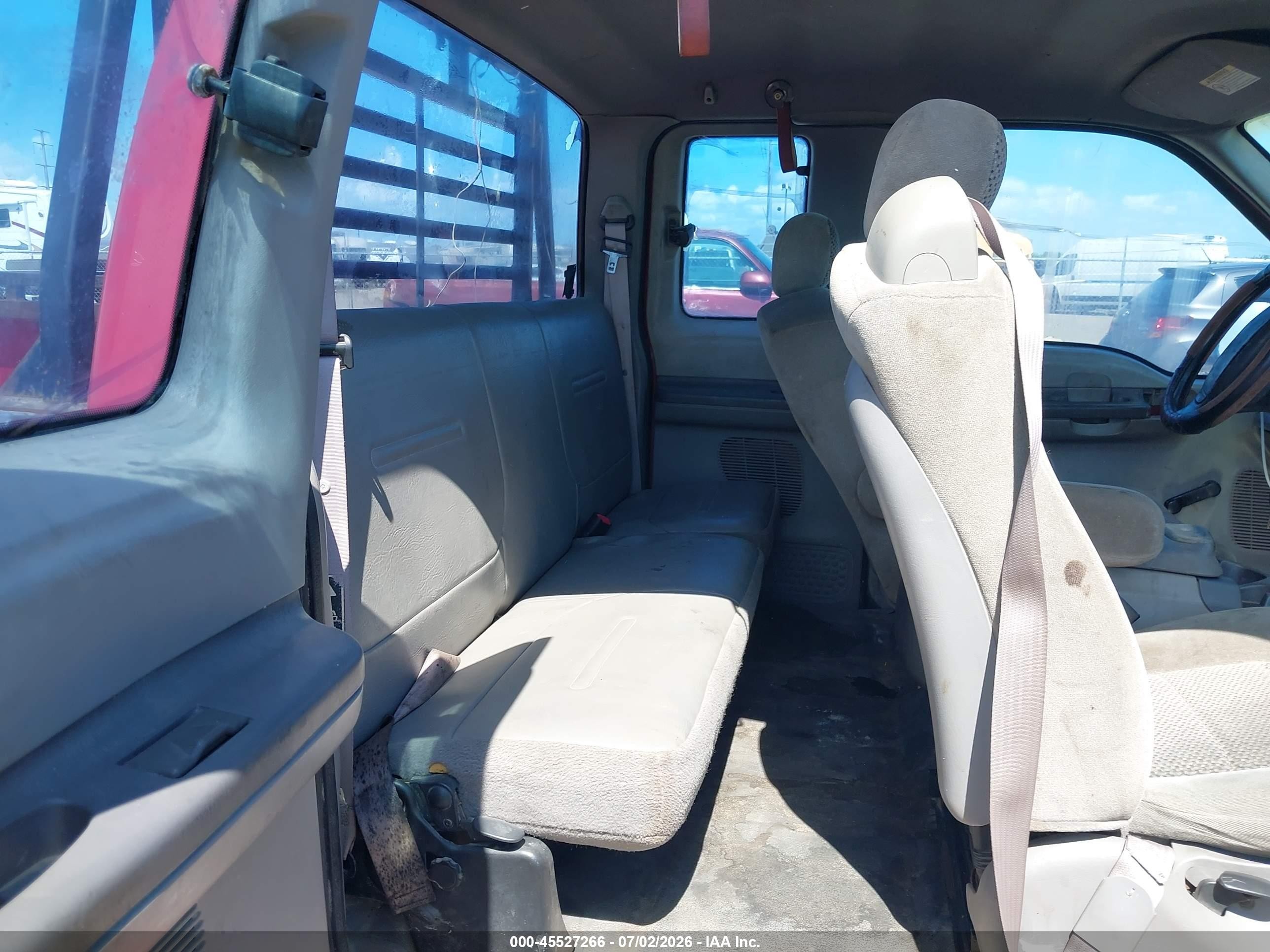 2001 Ford F-250 Lariat/xl/xlt Red vin: 1FTNX20F91EC28374