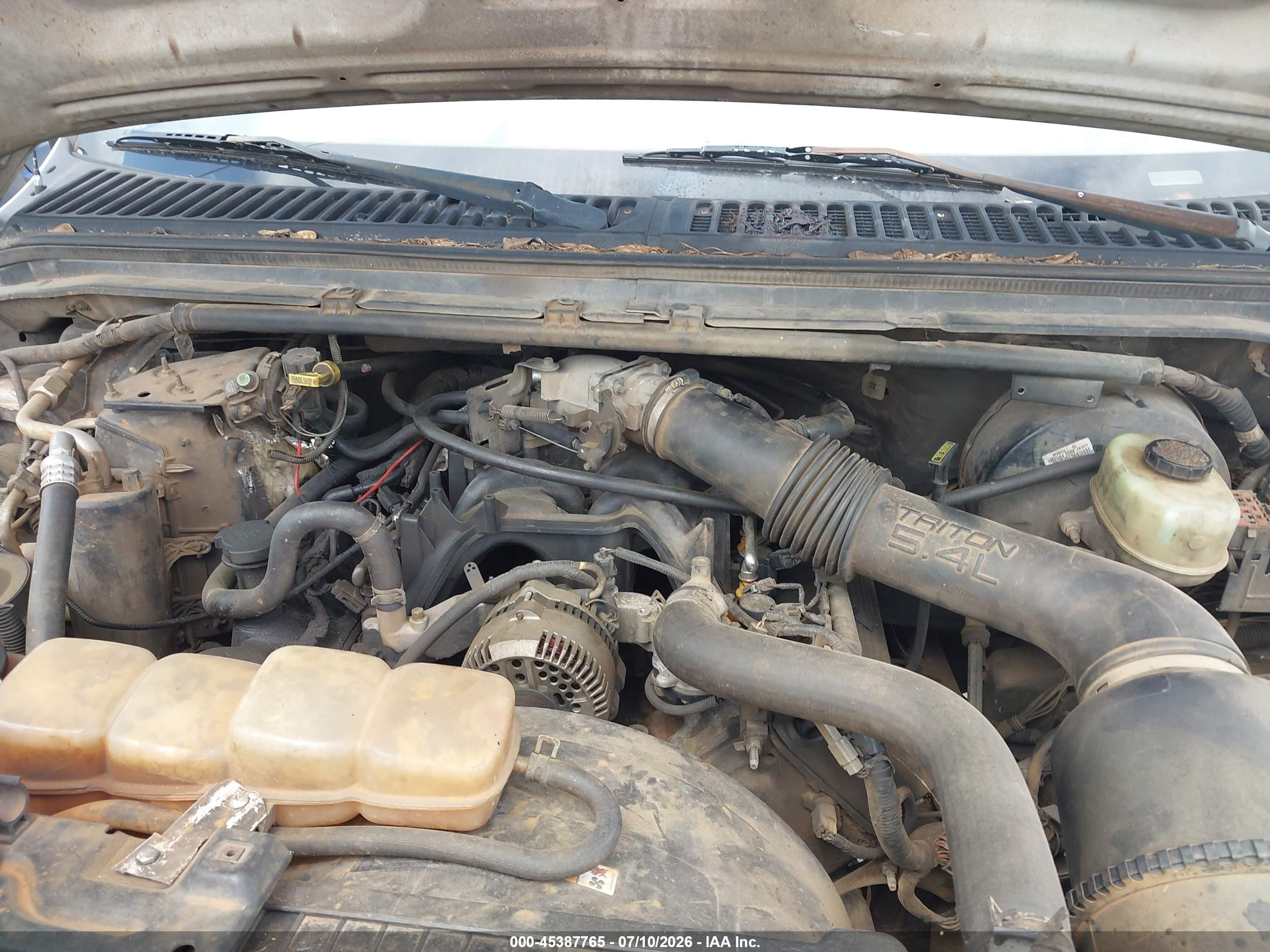 2001 Ford F-250 Lariat/xl/xlt White vin: 1FTNX20L01EB45454