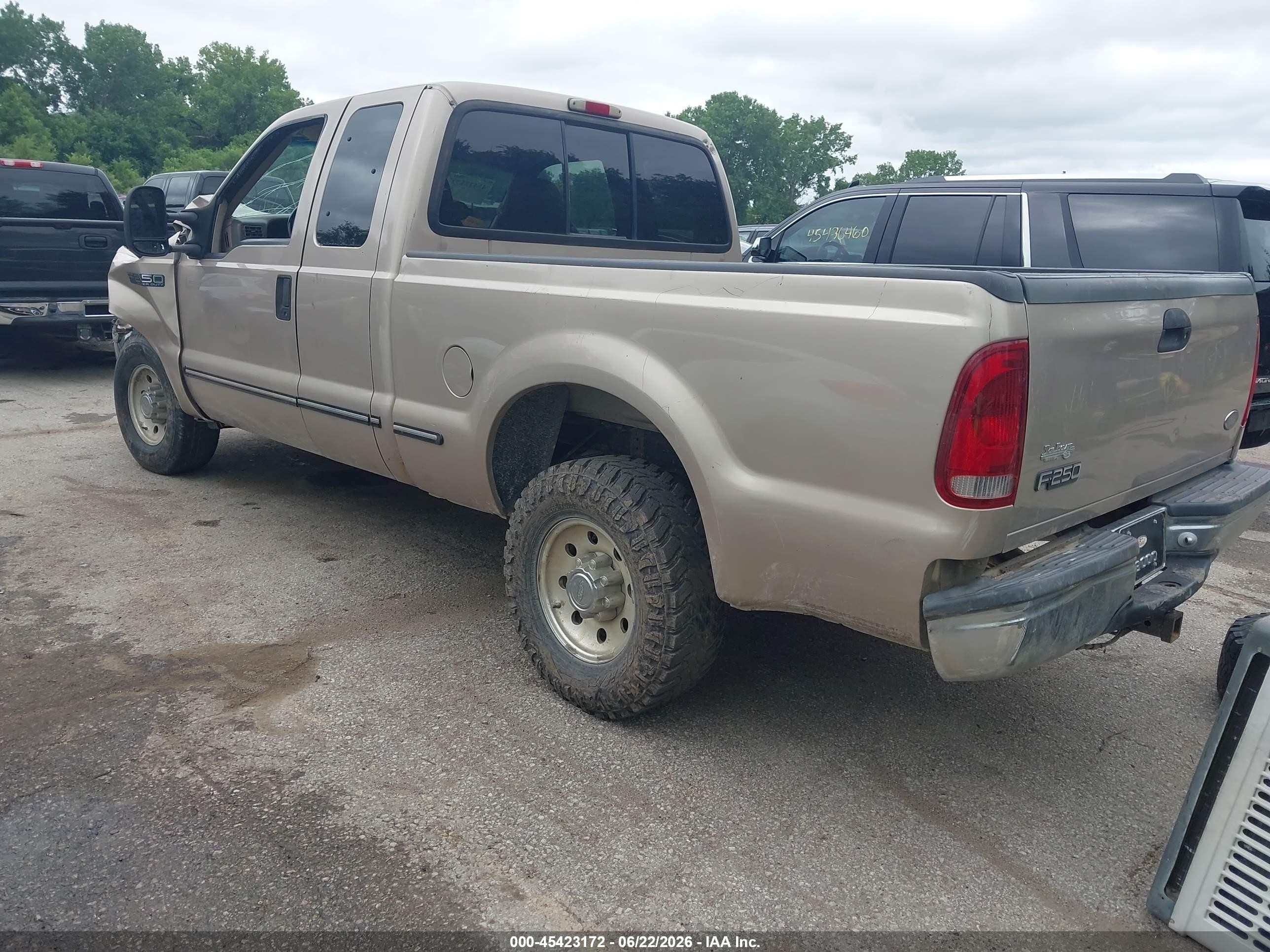 1999 Ford F-250 Lariat/xl/xlt Tan vin: 1FTNX20L0XEA97012
