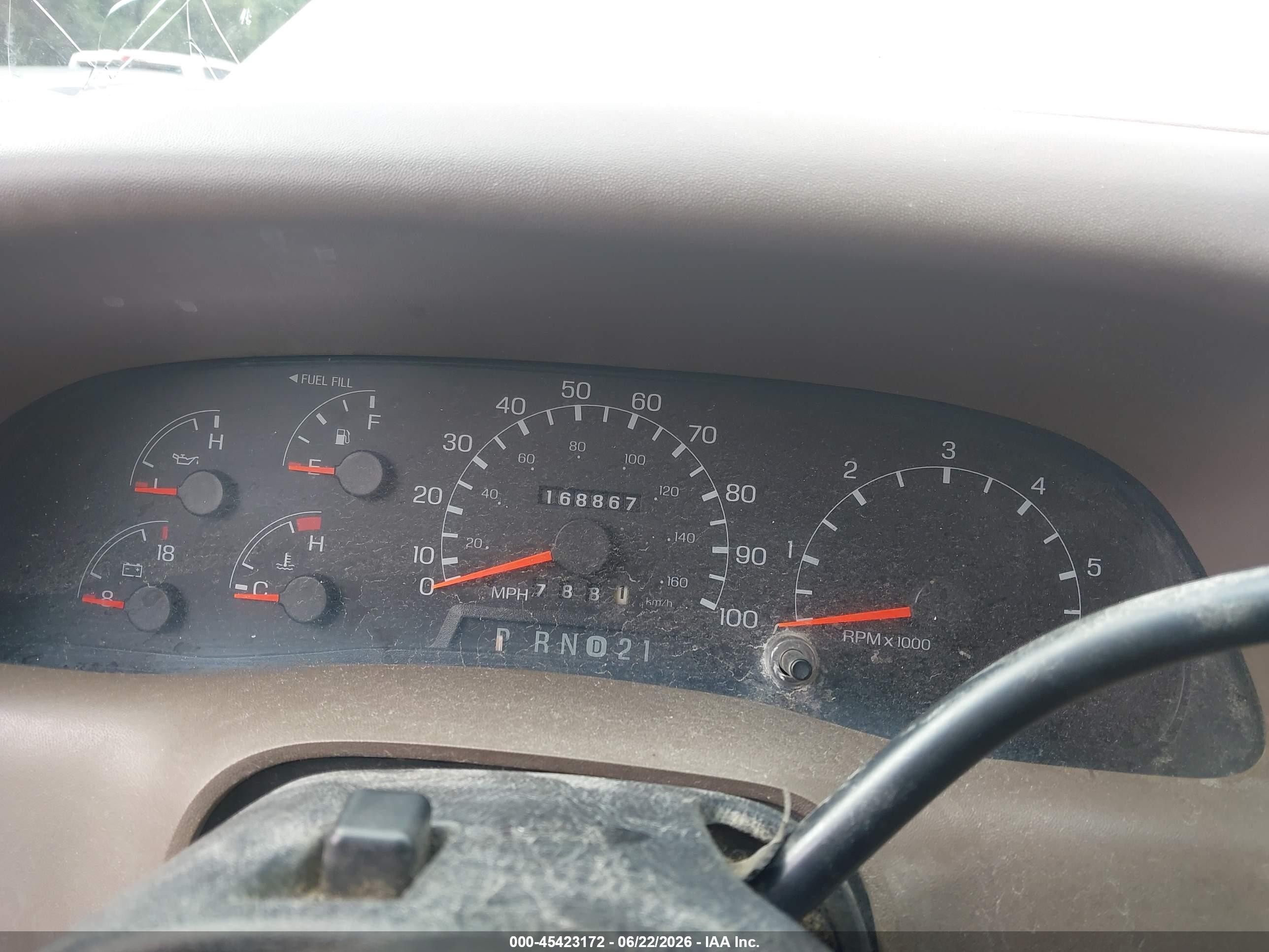 1999 Ford F-250 Lariat/xl/xlt Tan vin: 1FTNX20L0XEA97012