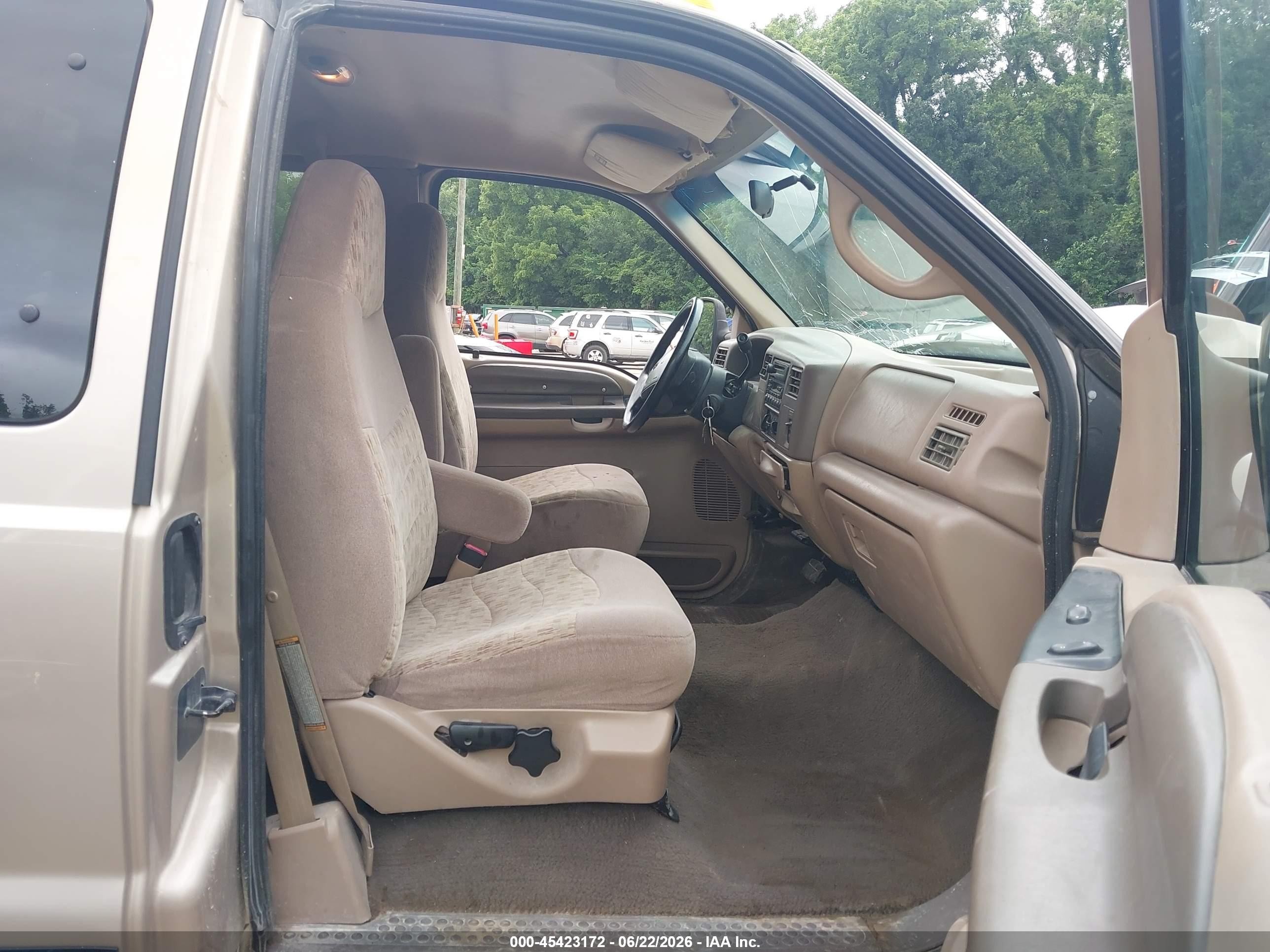 1999 Ford F-250 Lariat/xl/xlt Tan vin: 1FTNX20L0XEA97012