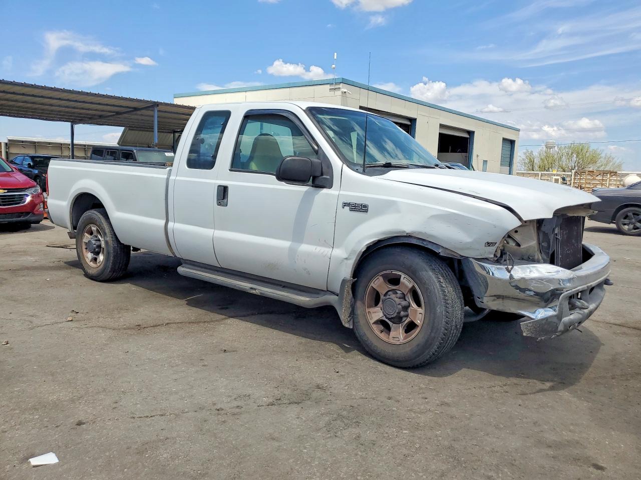1999 Ford F250 Super Duty Белый vin: 1FTNX20L2XEA55733