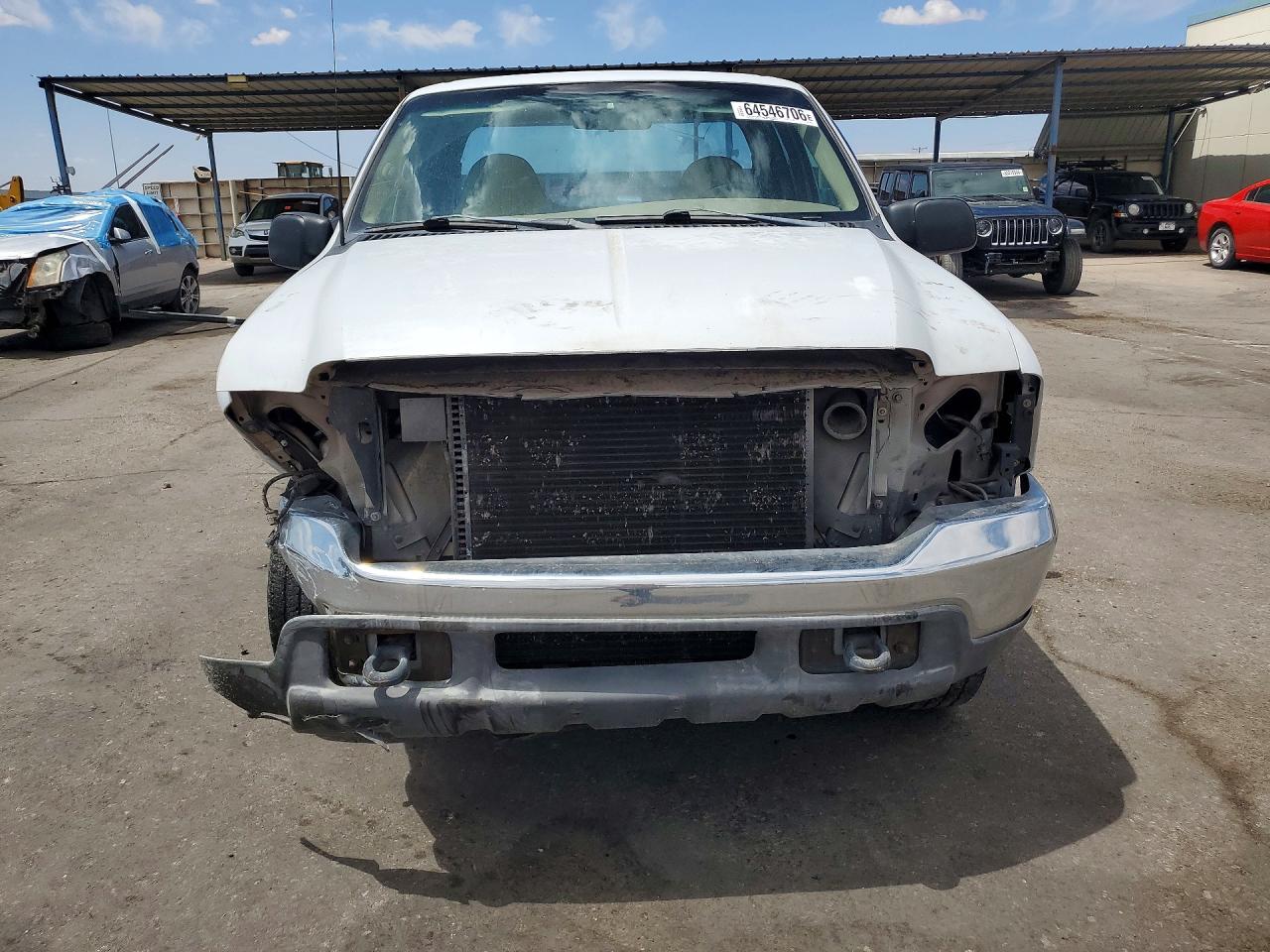 1999 Ford F250 Super Duty Белый vin: 1FTNX20L2XEA55733