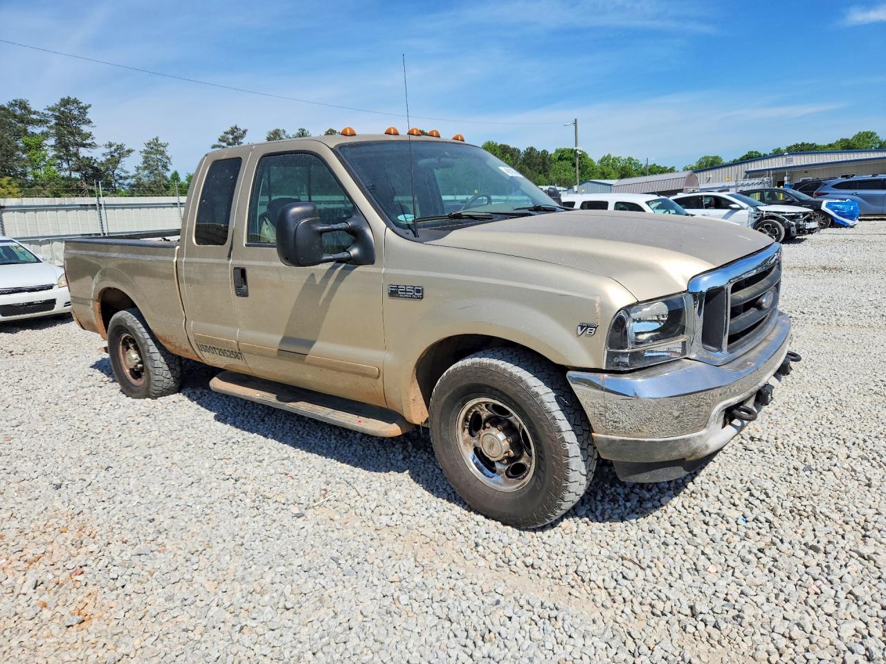 2001 Ford F250 Super Duty Beige vin: 1FTNX20L31ED40433