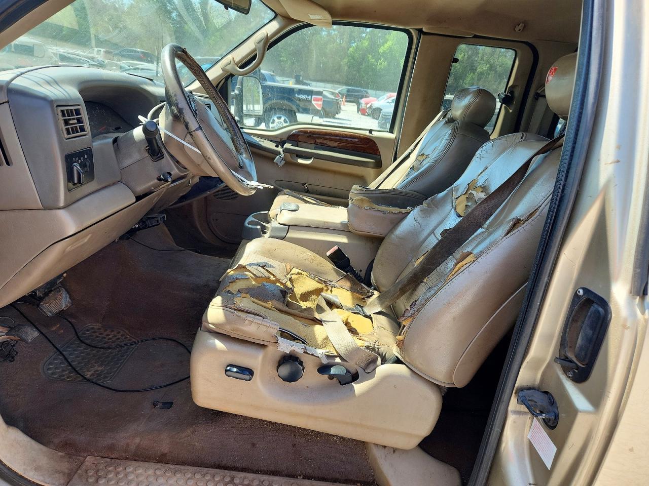 2001 Ford F250 Super Duty Beige vin: 1FTNX20L31ED40433