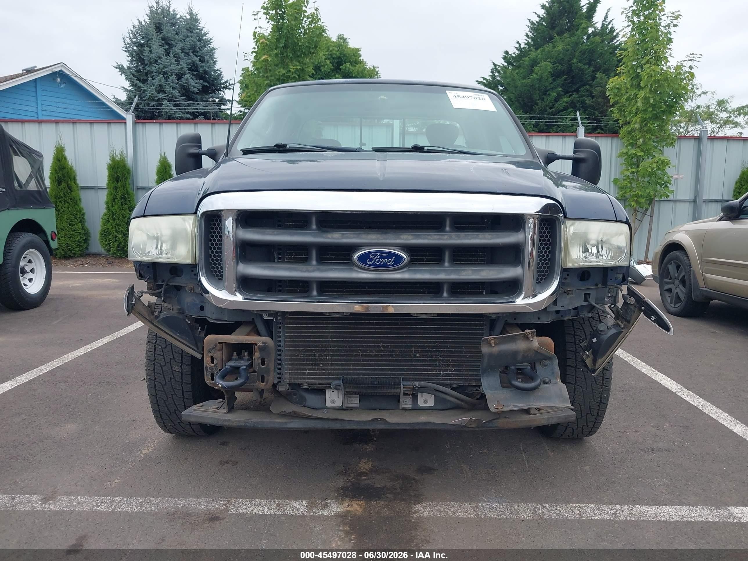 2002 Ford F-250 Lariat/xl/xlt Dark Blue vin: 1FTNX20L32EB78028