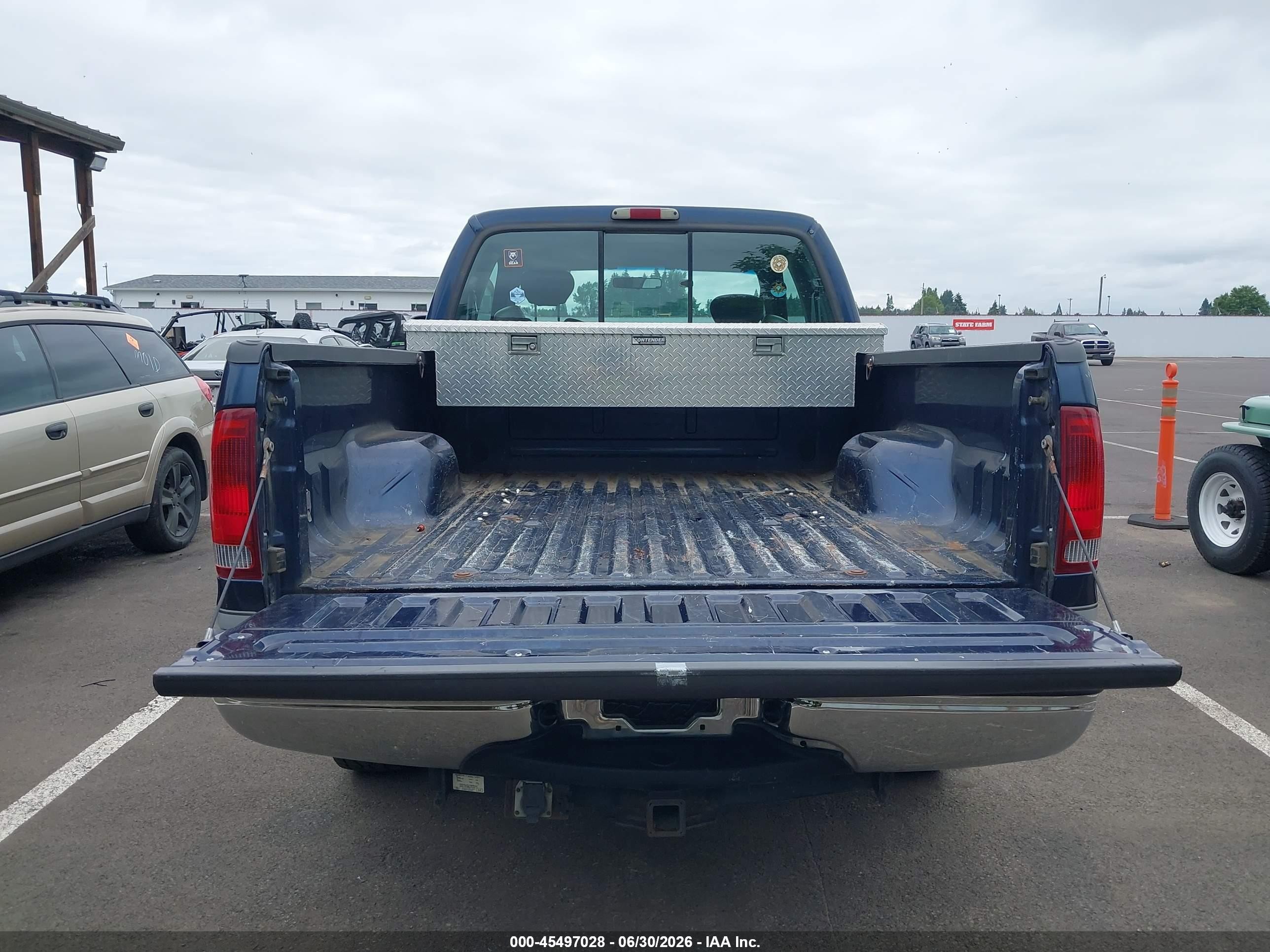 2002 Ford F-250 Lariat/xl/xlt Dark Blue vin: 1FTNX20L32EB78028