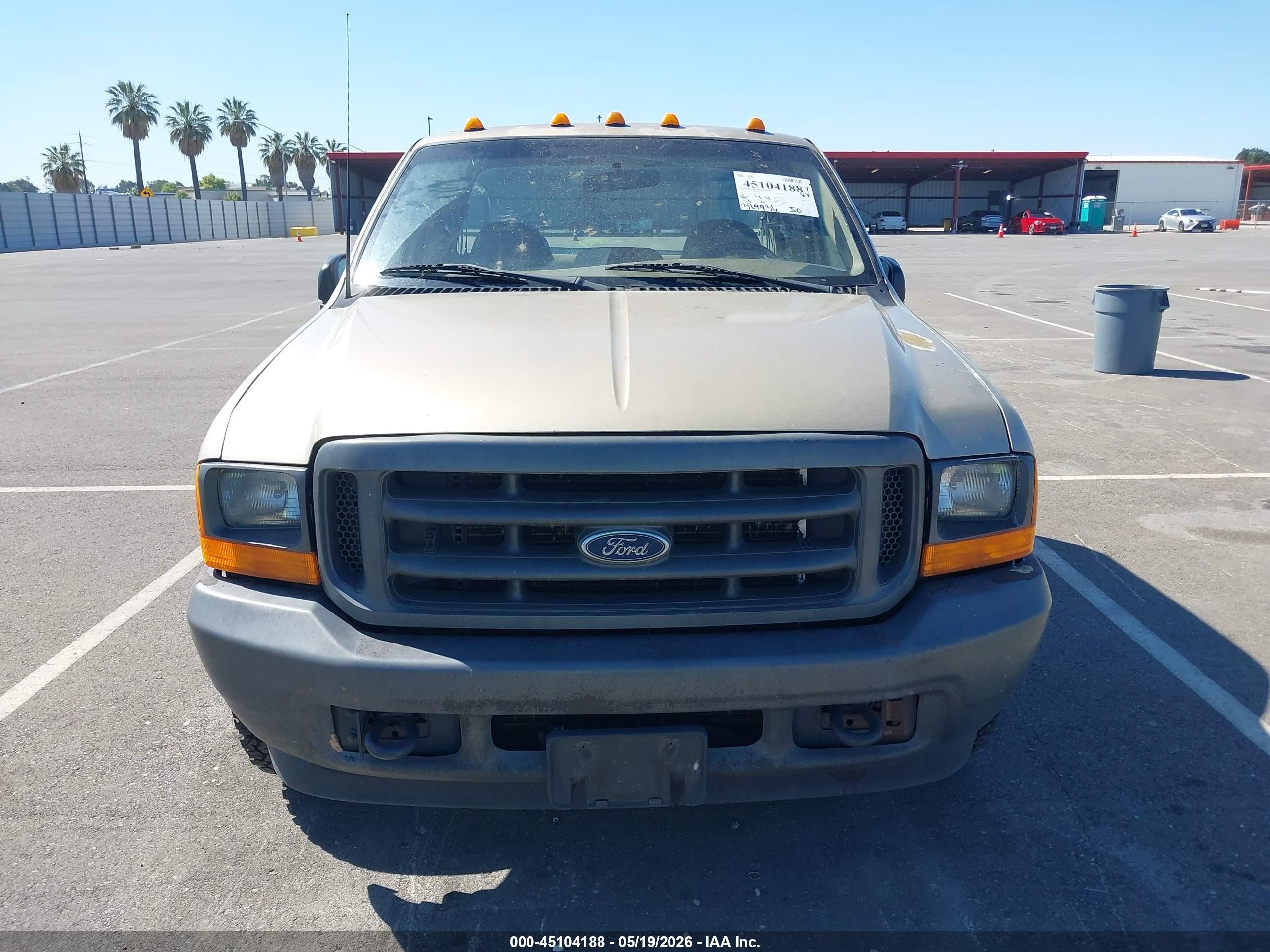 2001 Ford F-250 Lariat/xl/xlt Желто-коричневый vin: 1FTNX20L41EA87185