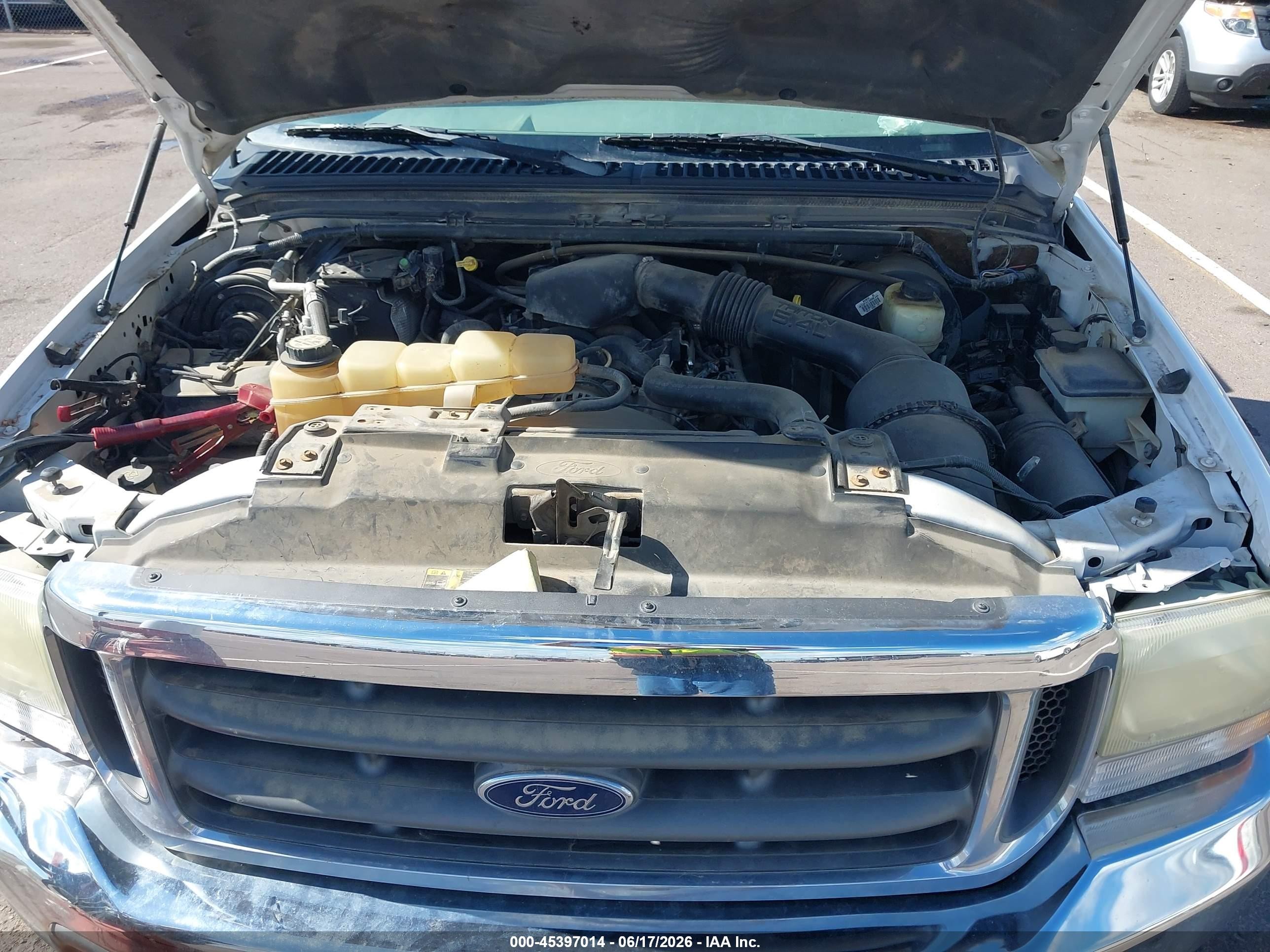 2003 Ford F-250 Lariat/xl/xlt White vin: 1FTNX20L43EB32869