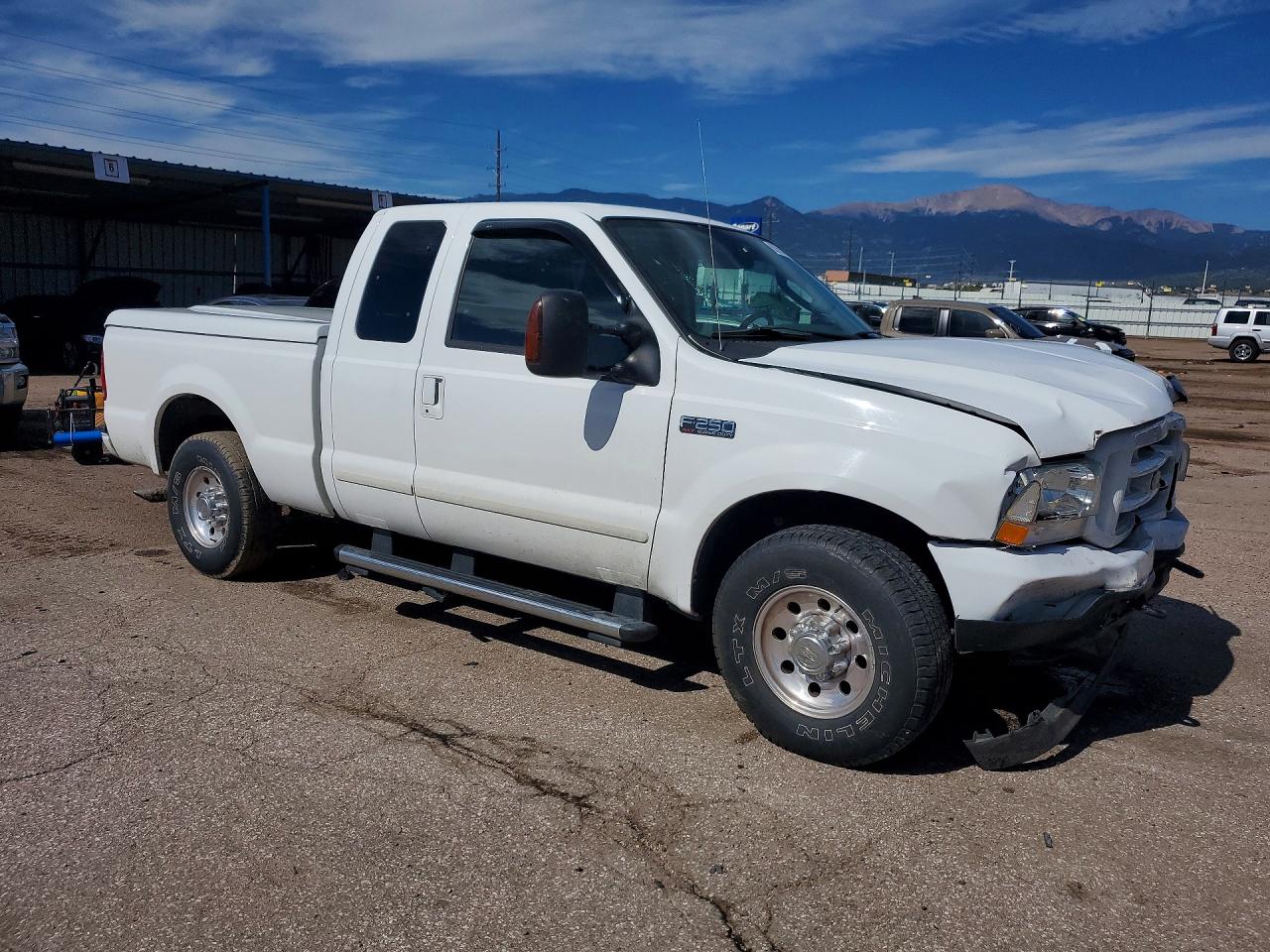 2004 Ford F250 Super Duty Белый vin: 1FTNX20L44EA58578