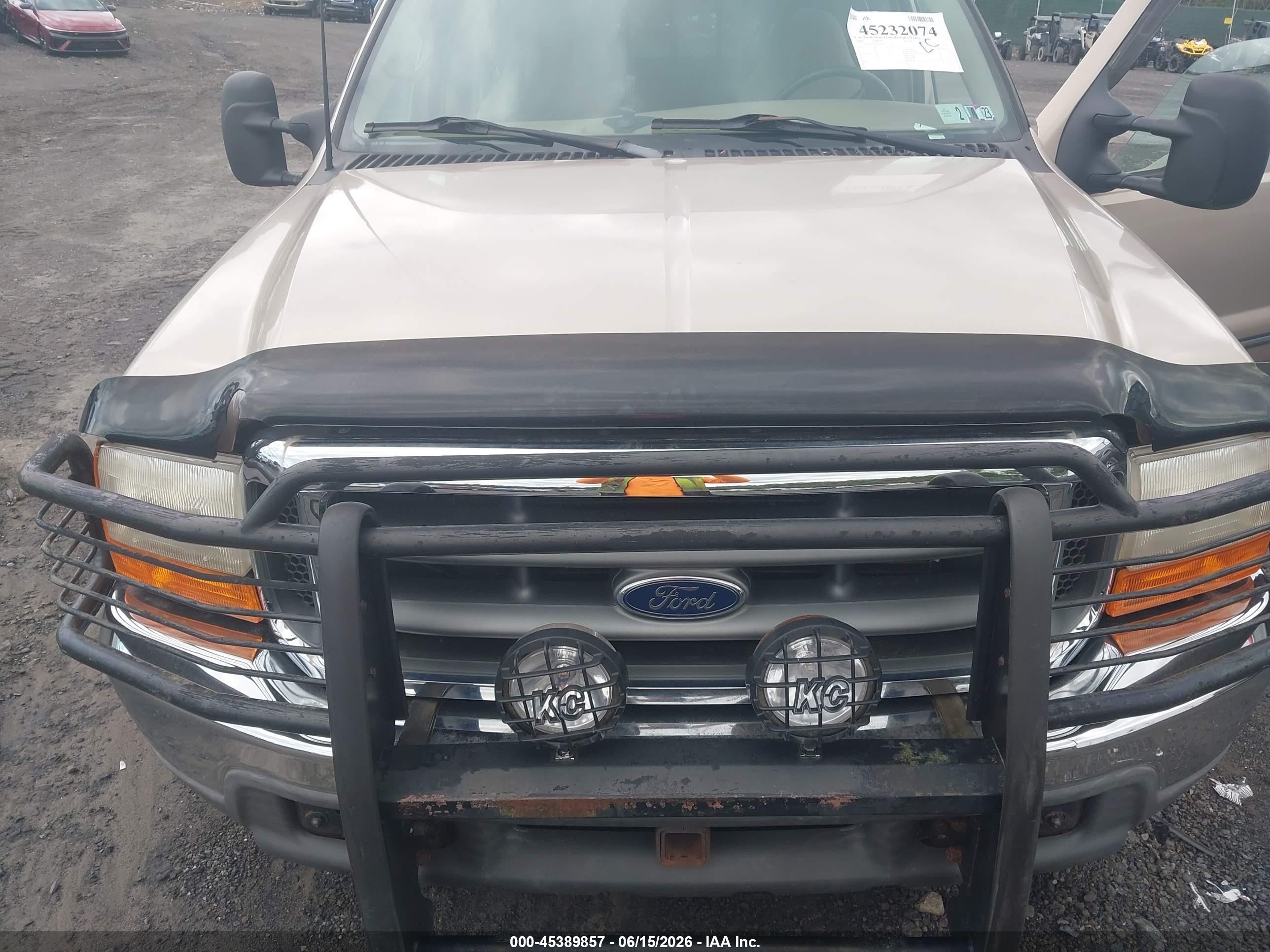 1999 Ford F-250 Lariat/xl/xlt Gold vin: 1FTNX20L4XEC91767