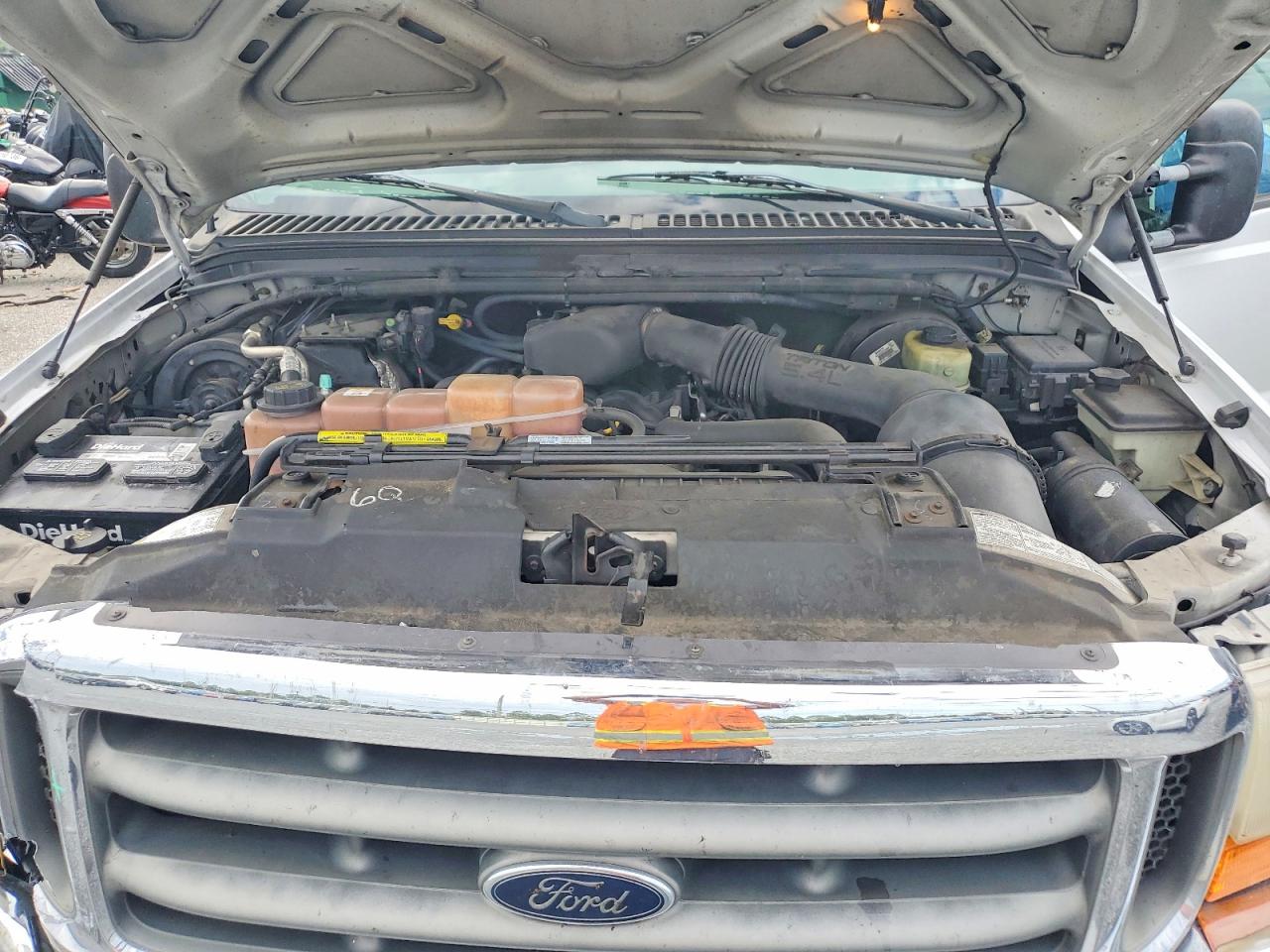 2000 Ford F250 Super Duty White vin: 1FTNX20L4YED09511