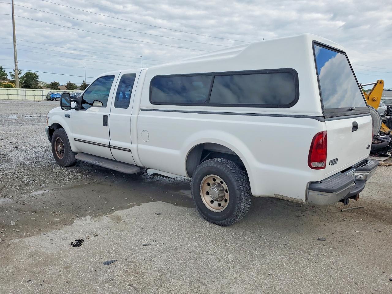 2000 Ford F250 Super Duty White vin: 1FTNX20L4YED09511