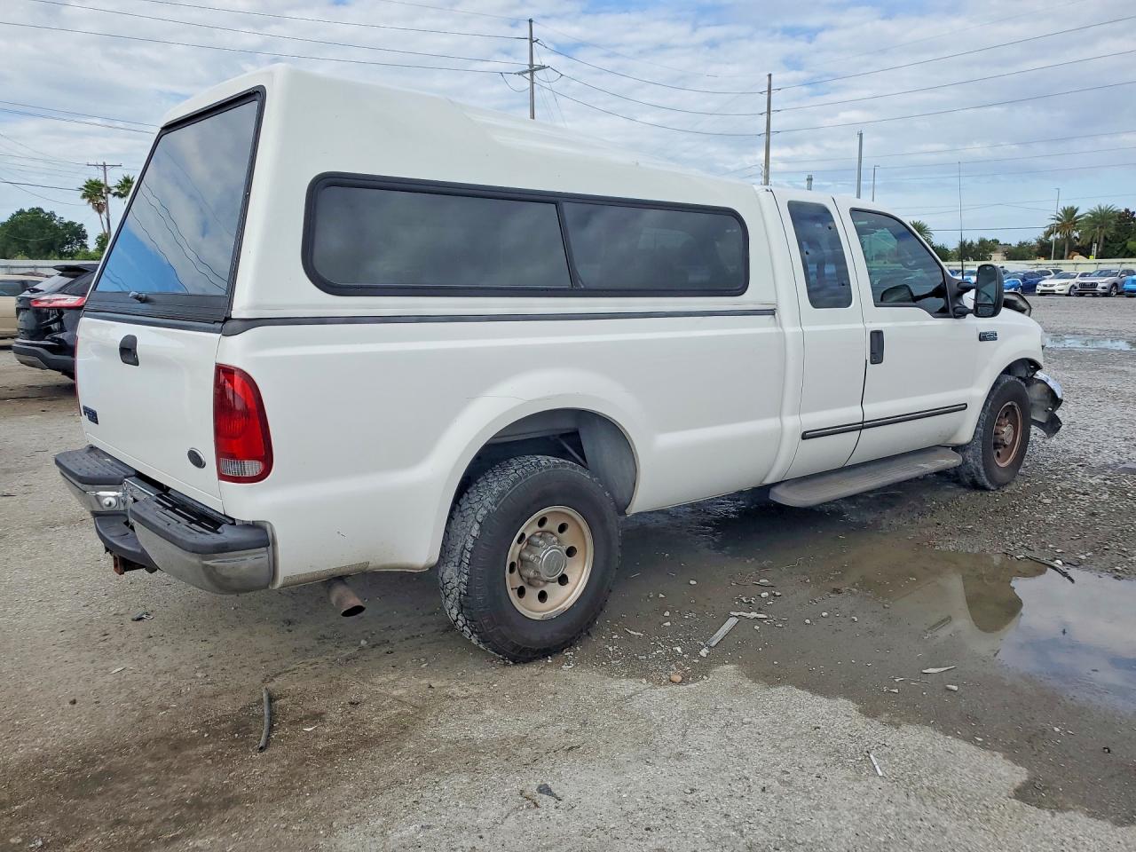 2000 Ford F250 Super Duty White vin: 1FTNX20L4YED09511