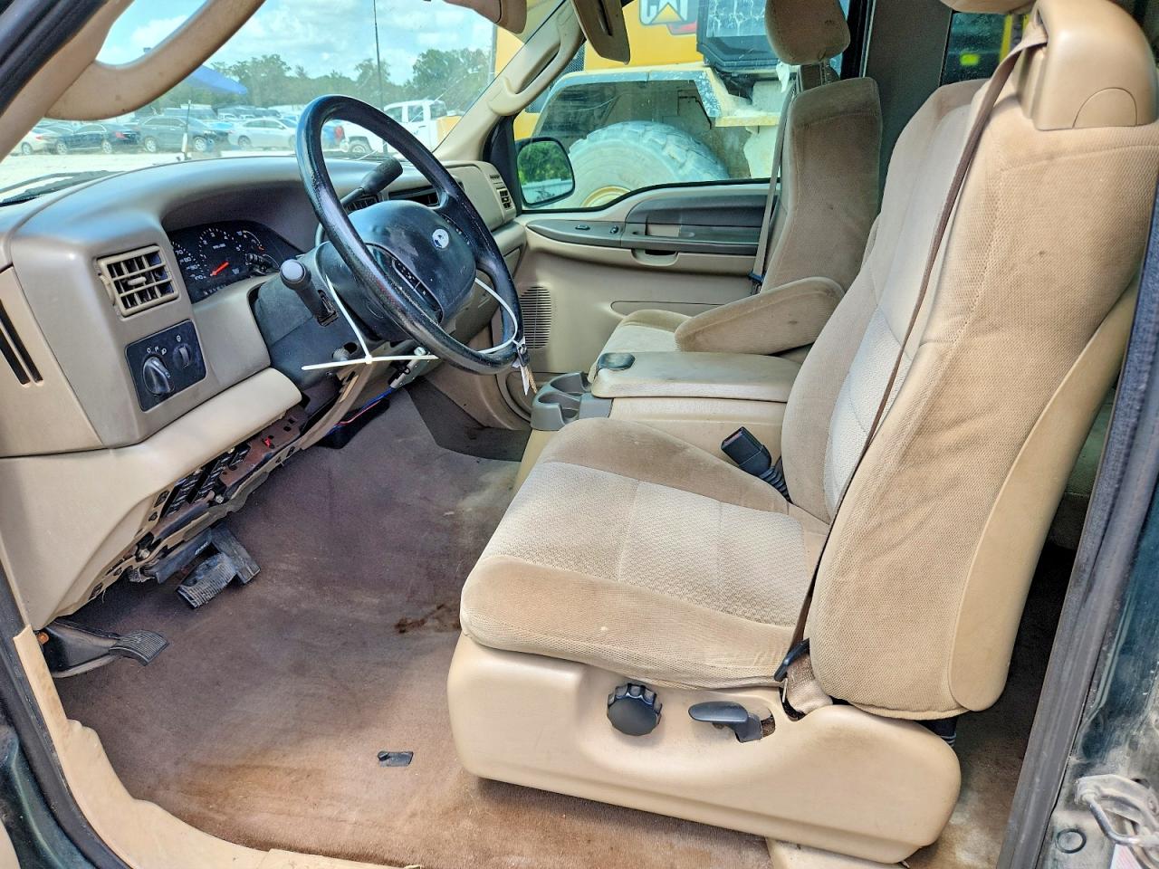2003 Ford F250 Super Duty Green vin: 1FTNX20L53EB13926