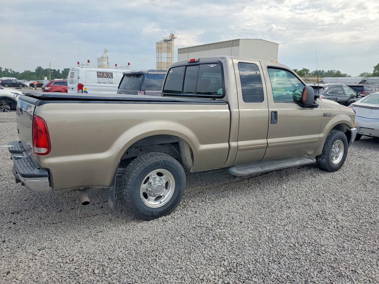 2003 Ford F250 Super Duty Tan vin: 1FTNX20L53ED41571