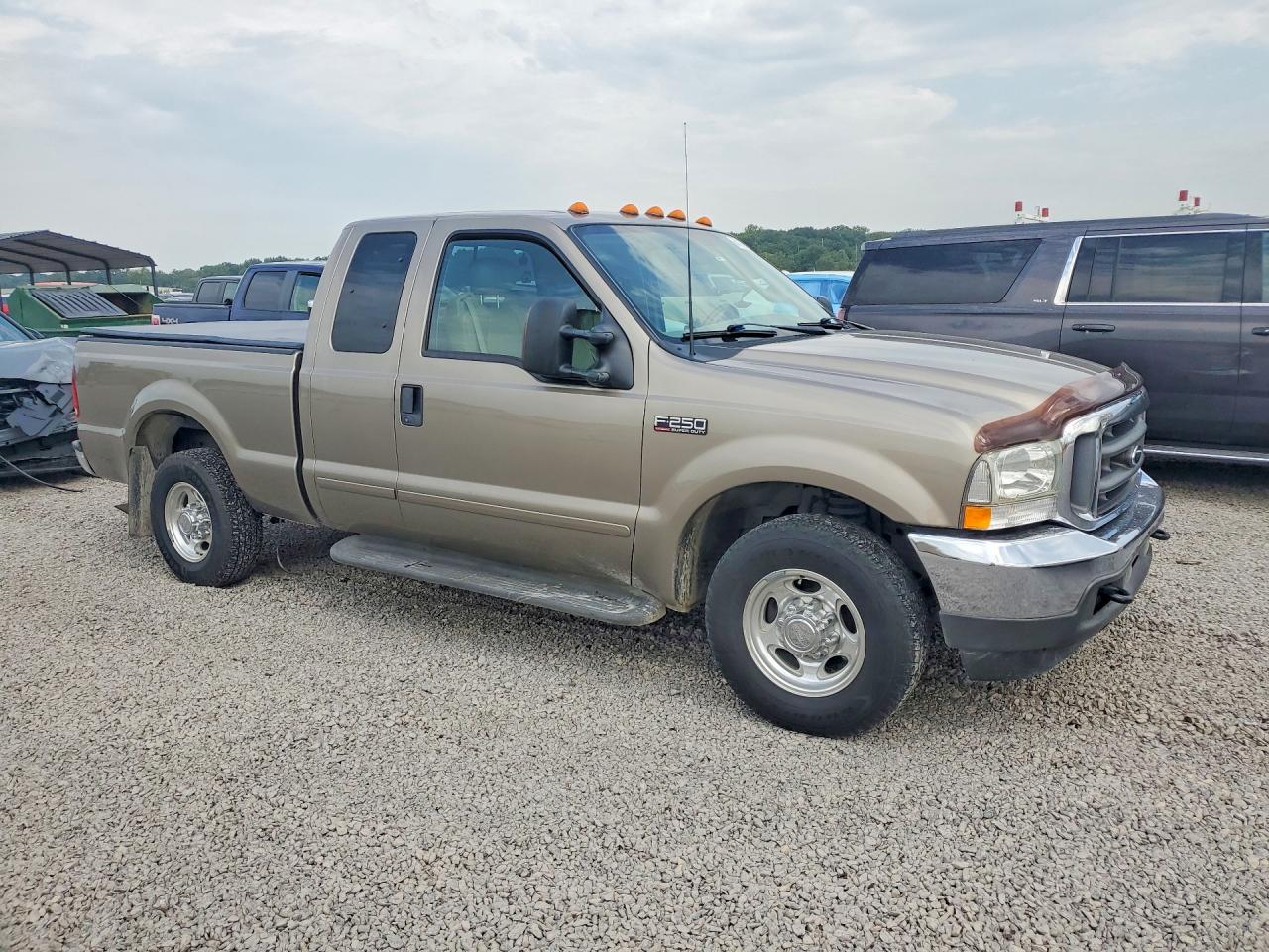2003 Ford F250 Super Duty Tan vin: 1FTNX20L53ED41571