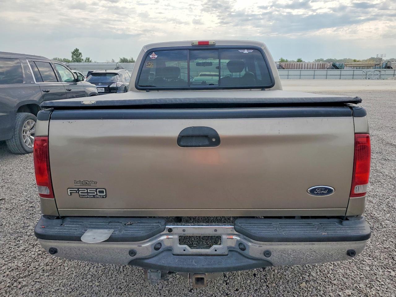 2003 Ford F250 Super Duty Tan vin: 1FTNX20L53ED41571