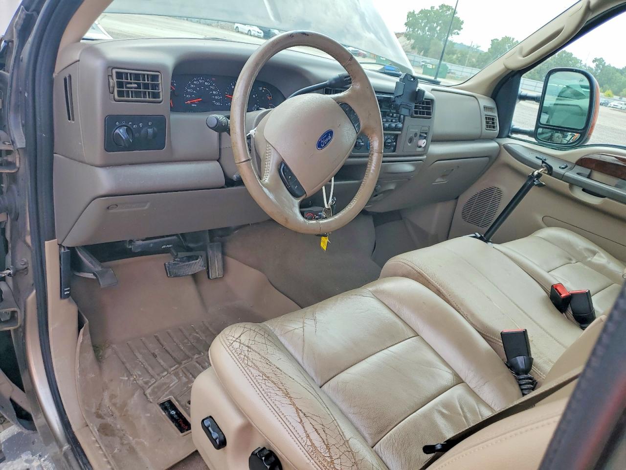 2003 Ford F250 Super Duty Tan vin: 1FTNX20L53ED41571