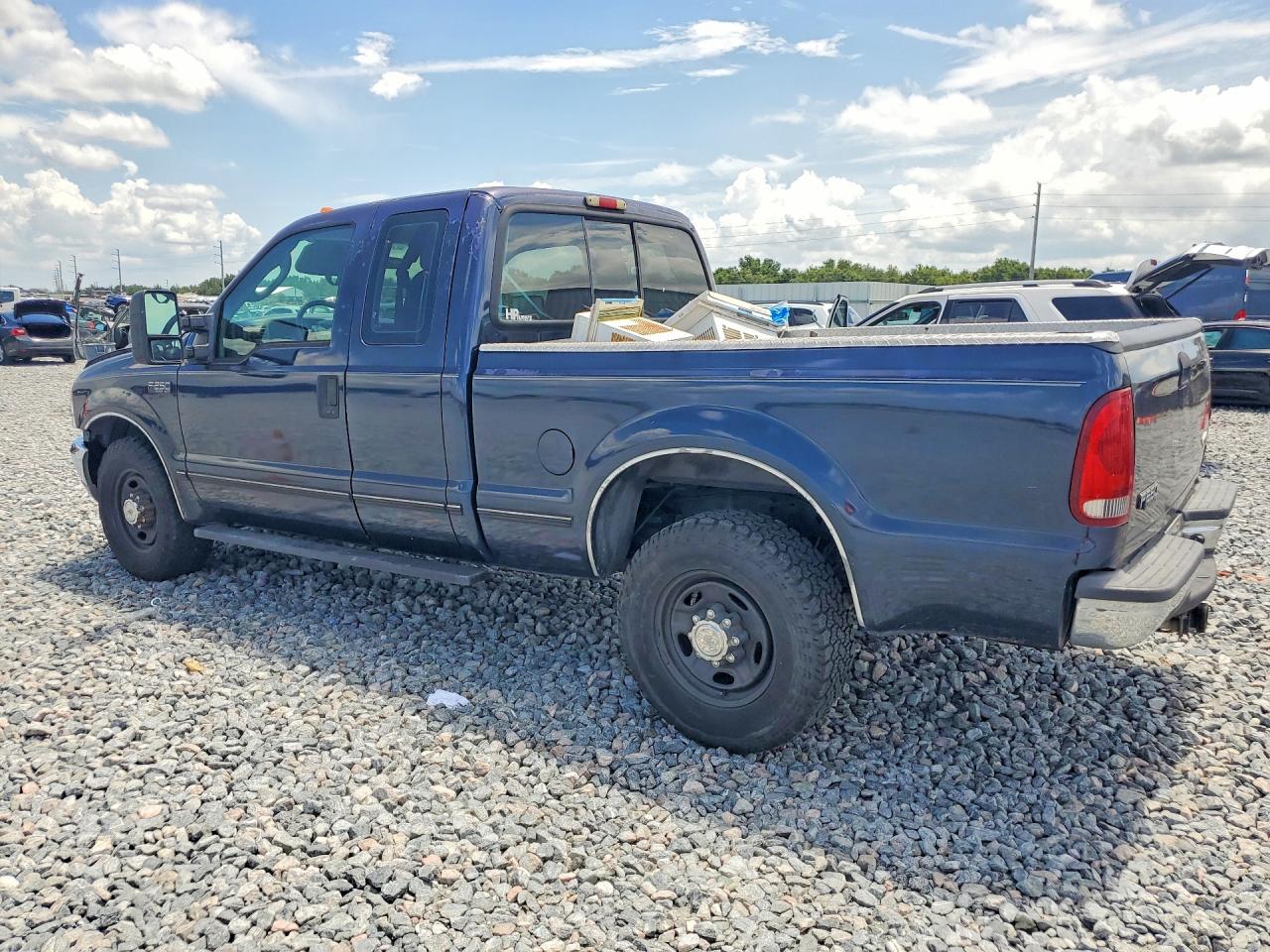2003 Ford F250 Super Duty Синий vin: 1FTNX20L53ED75333