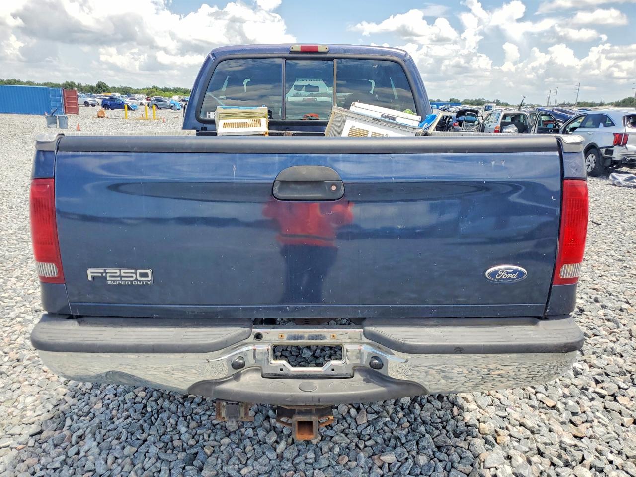 2003 Ford F250 Super Duty Синий vin: 1FTNX20L53ED75333