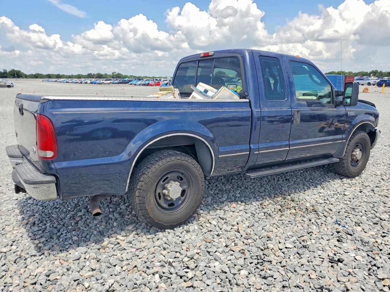 2003 Ford F250 Super Duty Синий vin: 1FTNX20L53ED75333