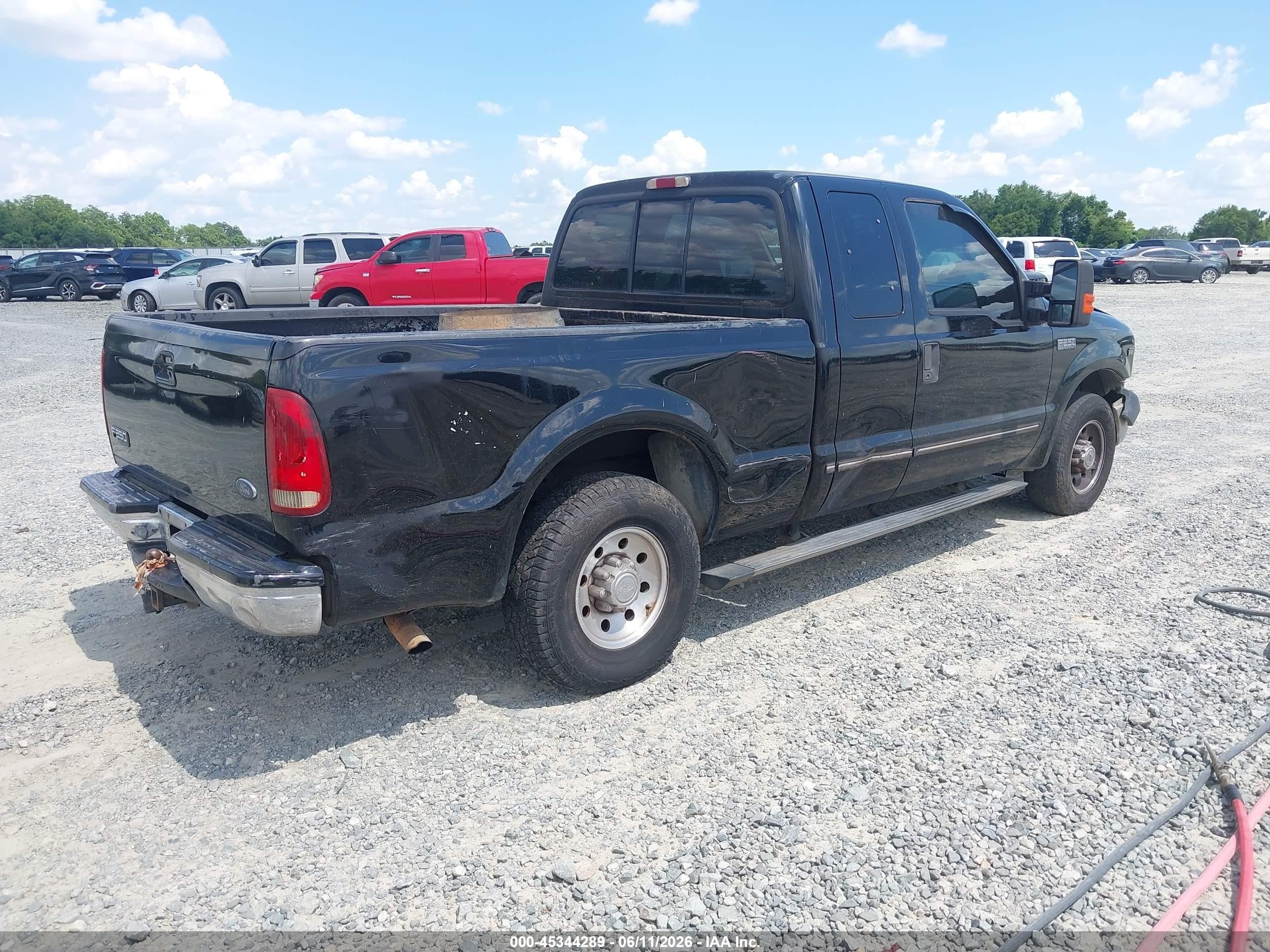 1999 Ford F-250 Lariat/xl/xlt Black vin: 1FTNX20L7XEC62487