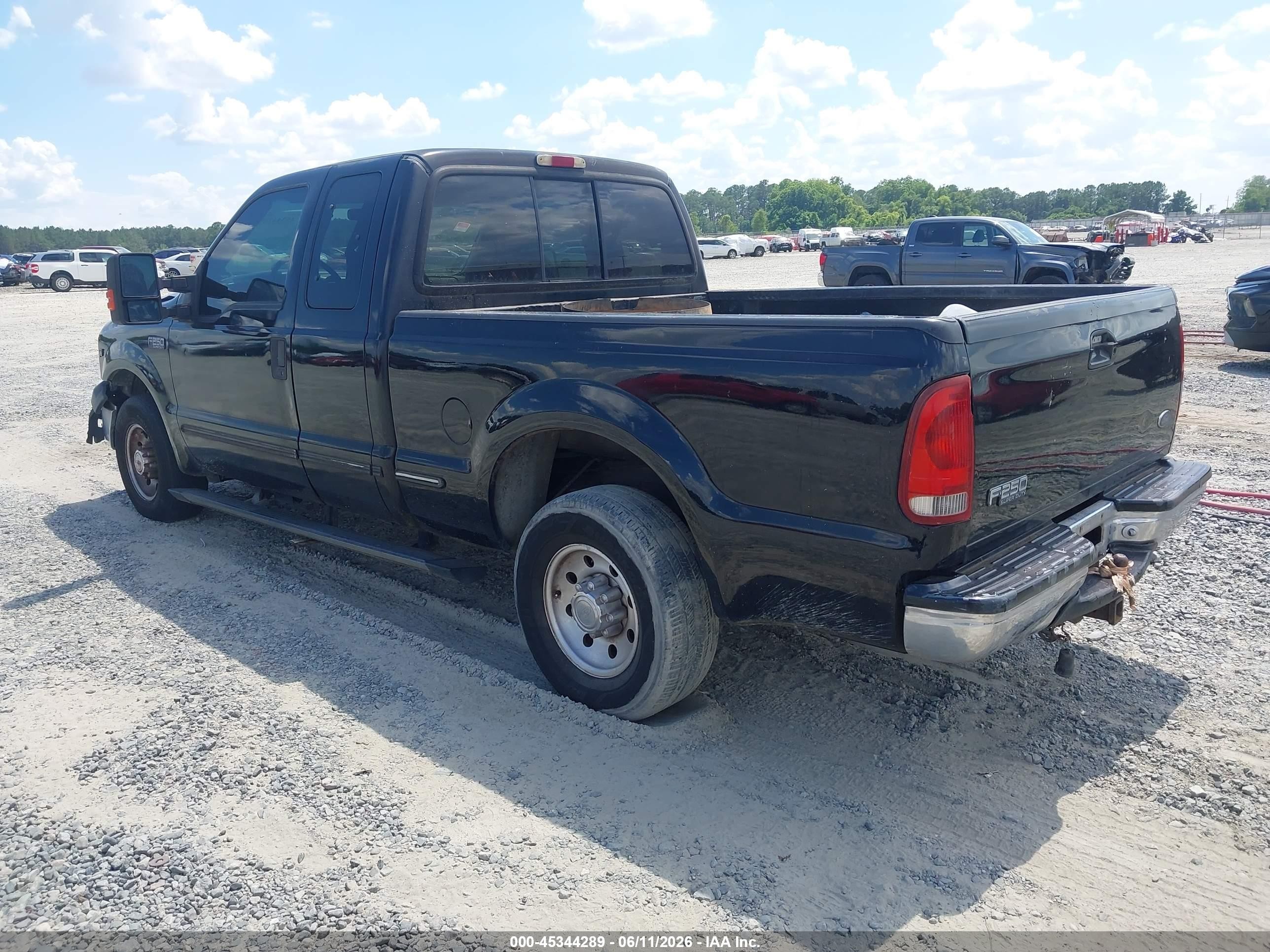 1999 Ford F-250 Lariat/xl/xlt Black vin: 1FTNX20L7XEC62487