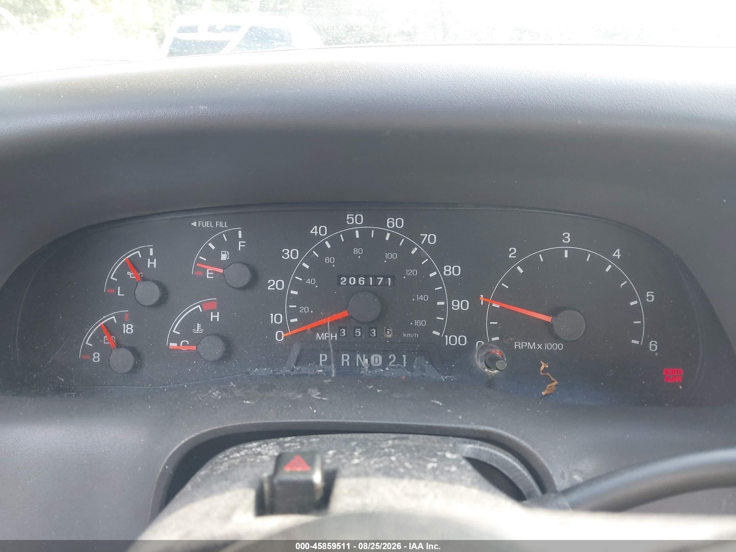 2000 Ford F-250 Lariat/xl/xlt White vin: 1FTNX20L7YEC03649