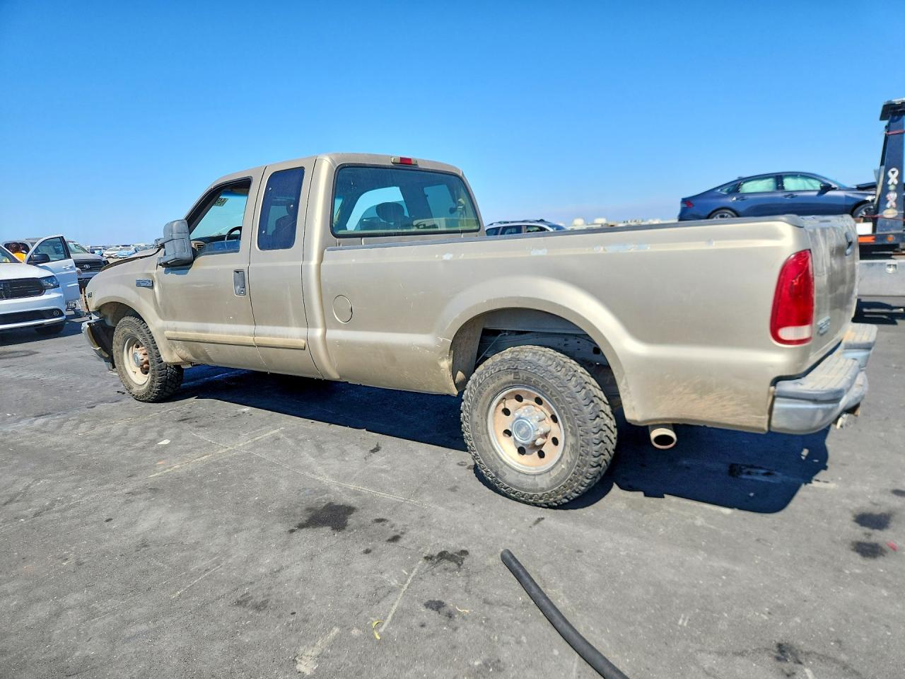 2001 Ford F250 Super Duty Gold vin: 1FTNX20L91ED51968