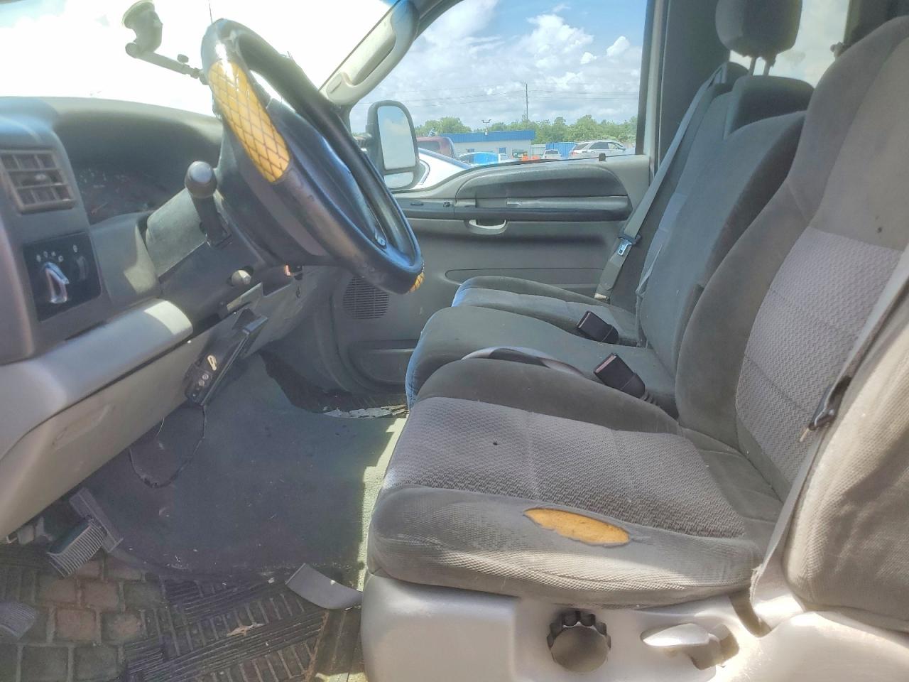 2003 Ford F250 Super Duty White vin: 1FTNX20L93EB85003