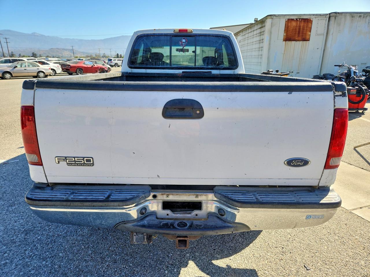 2003 Ford F250 Super Duty White vin: 1FTNX20LX3EB32973