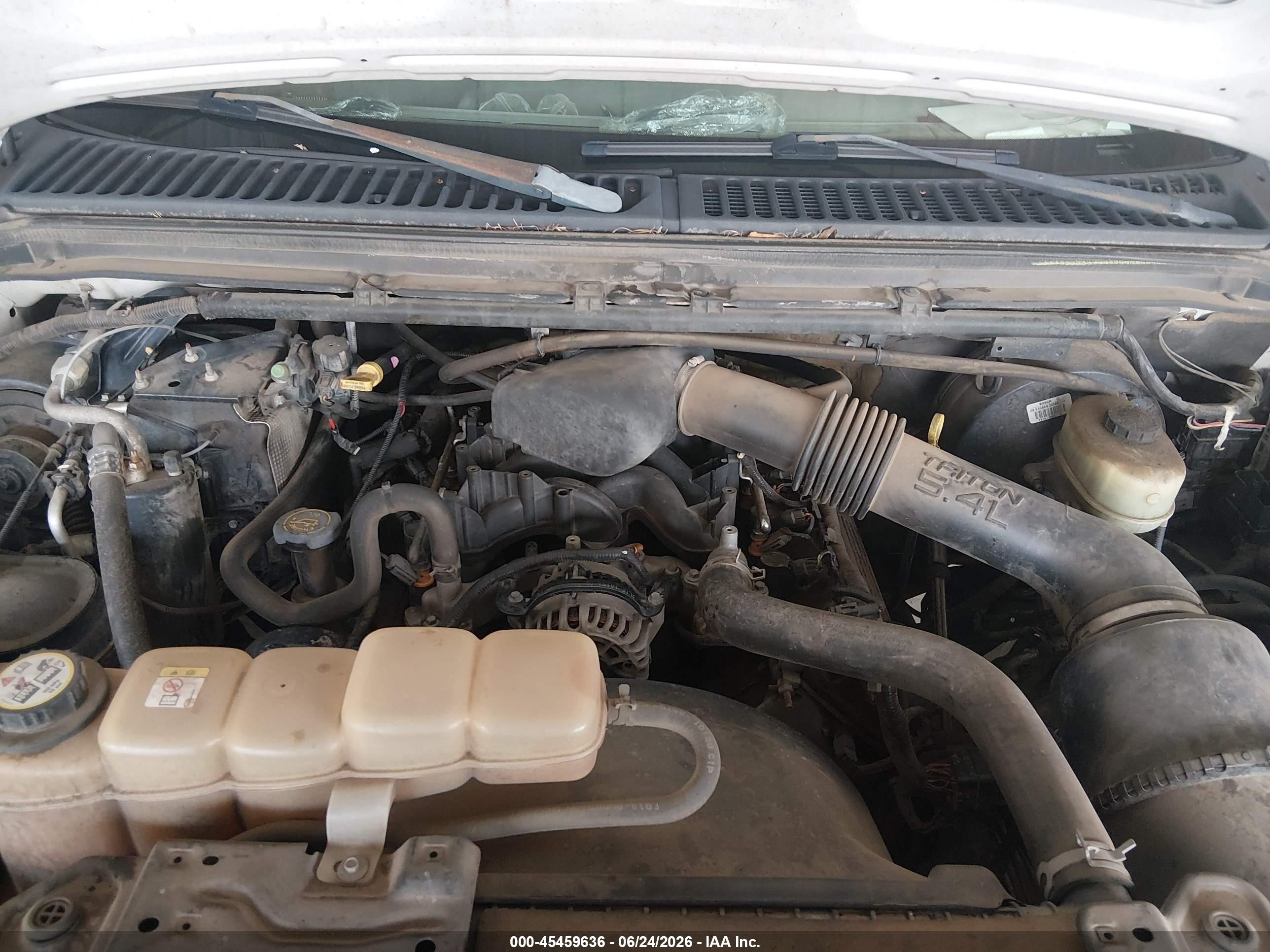 2003 Ford F-250 Lariat/xl/xlt White vin: 1FTNX20LX3EC98183