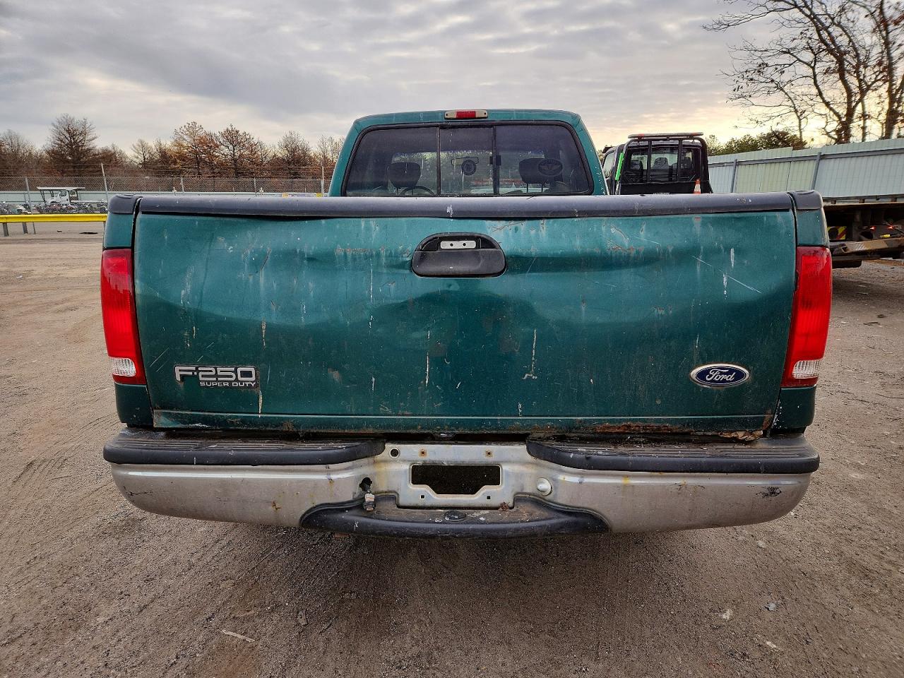 2000 Ford F250 Super Duty Green vin: 1FTNX20LXYEA59076