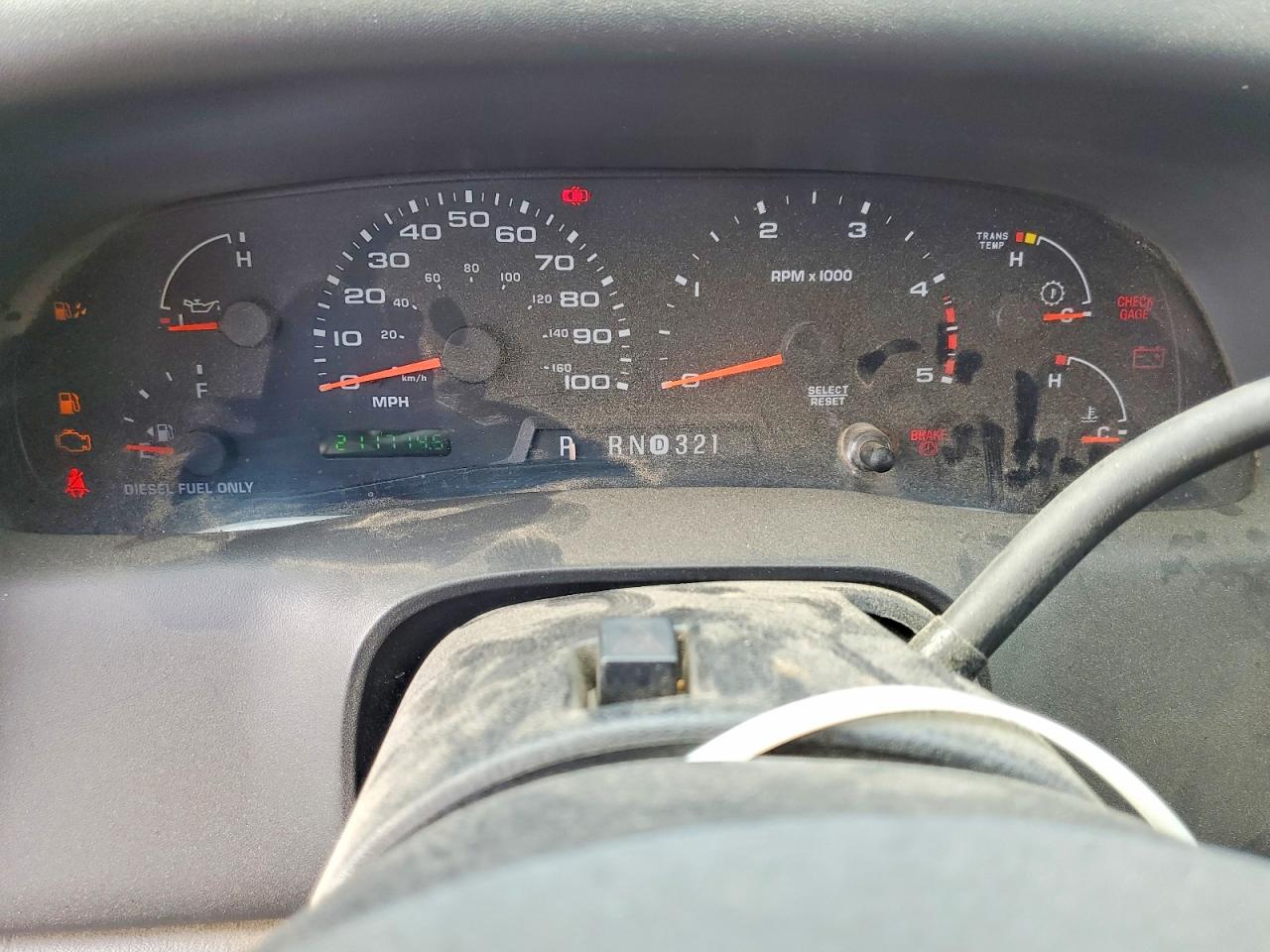2003 Ford F250 Super Duty White vin: 1FTNX20P13EC75863