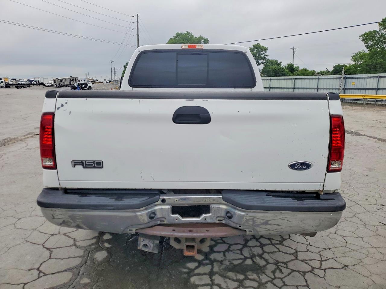 2004 Ford F250 Super Duty Белый vin: 1FTNX20P54EA92323