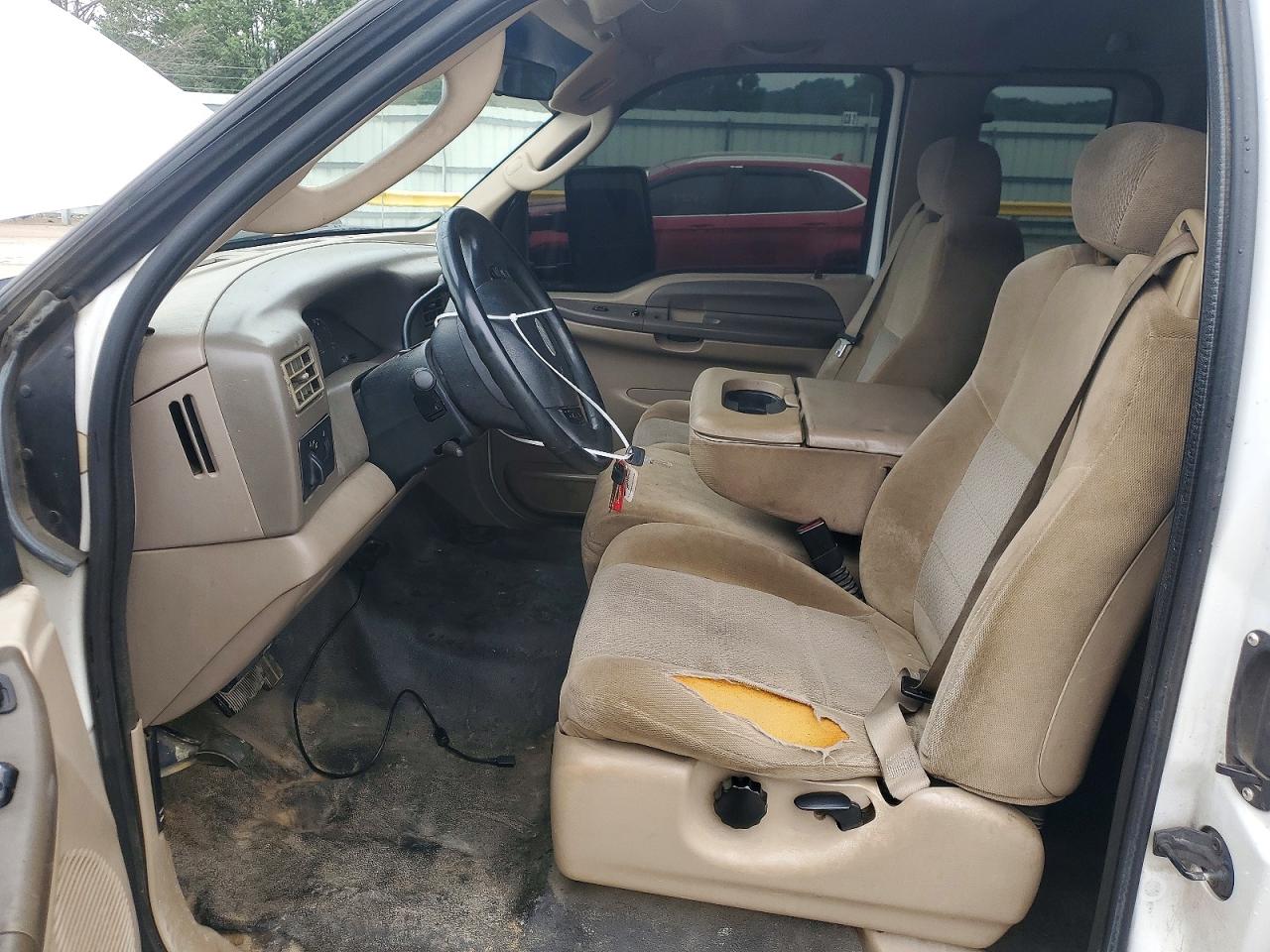 2004 Ford F250 Super Duty Белый vin: 1FTNX20P54EA92323