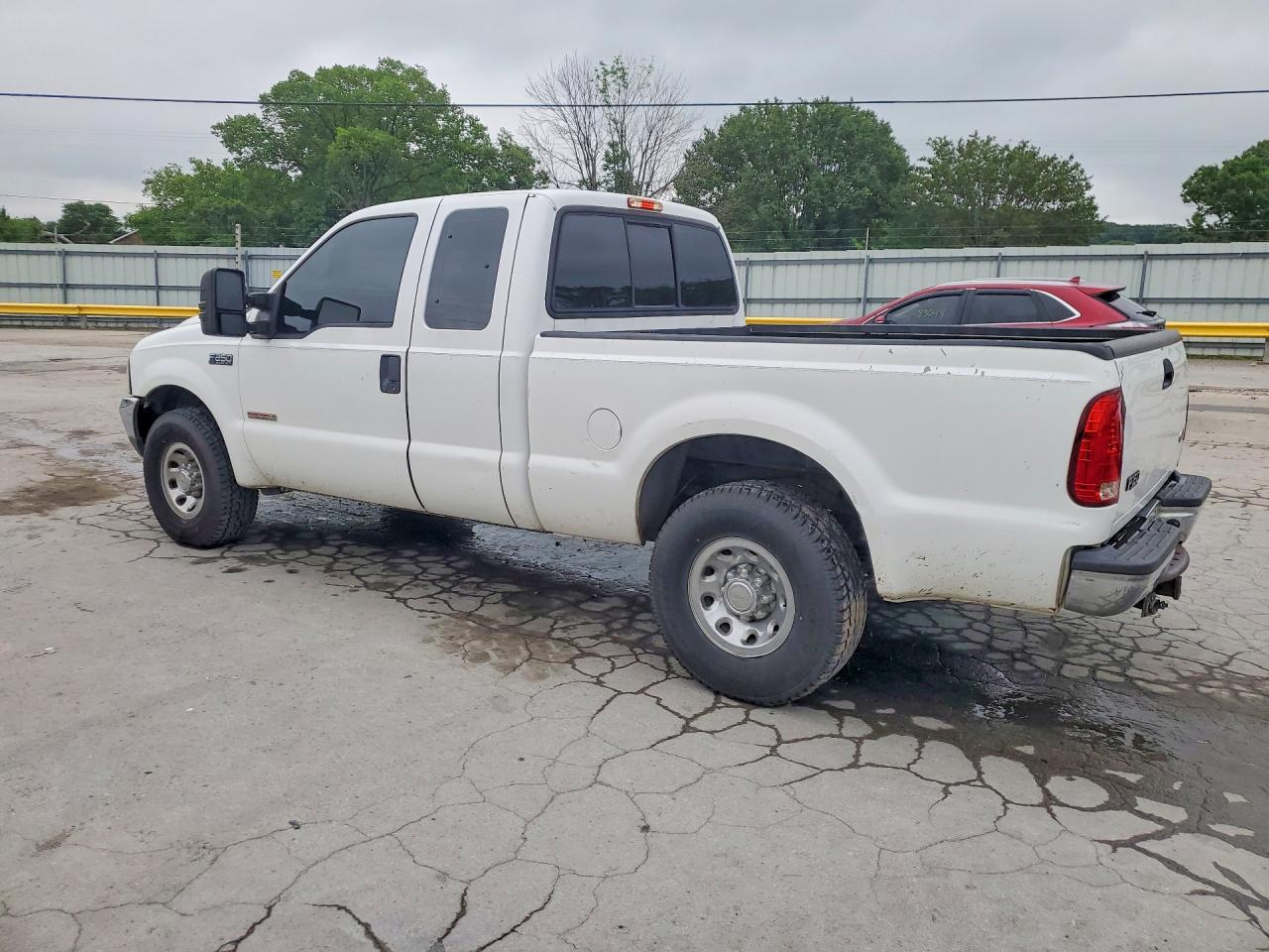 2004 Ford F250 Super Duty Белый vin: 1FTNX20P54EA92323