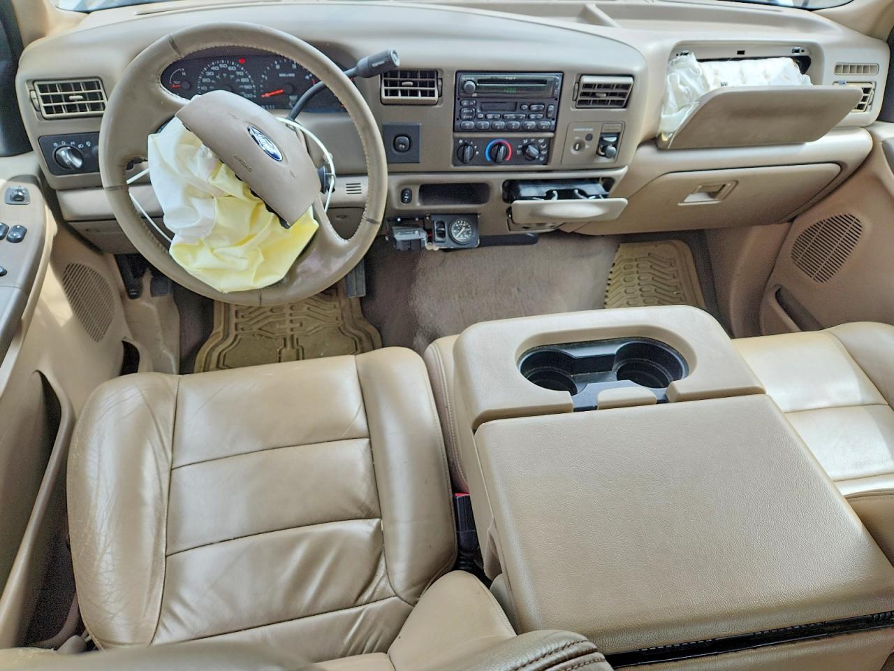 2003 Ford F250 Super Duty White vin: 1FTNX20P63ED62738