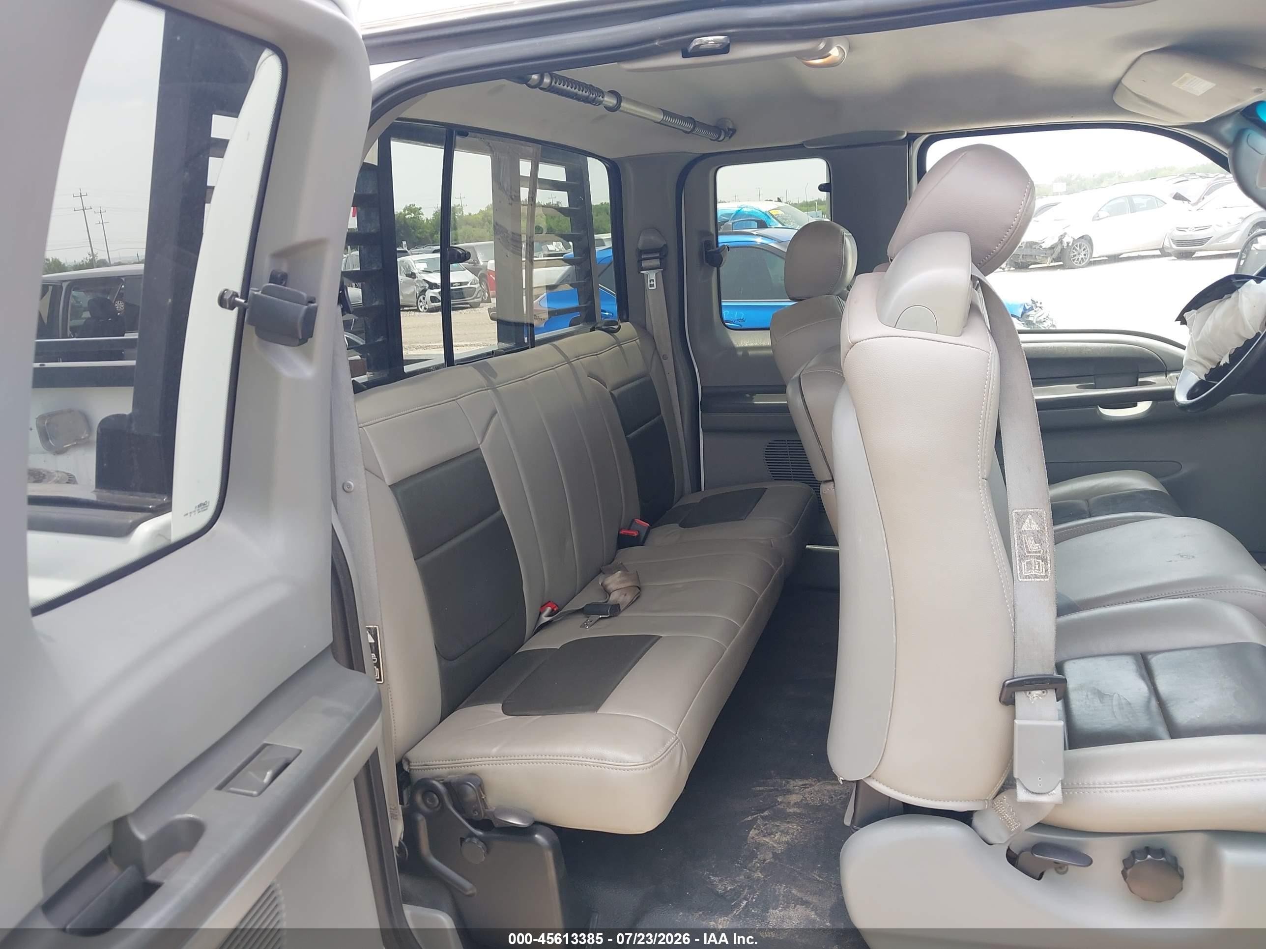 2003 Ford F-250 Lariat/xl/xlt White vin: 1FTNX20P73EC54953