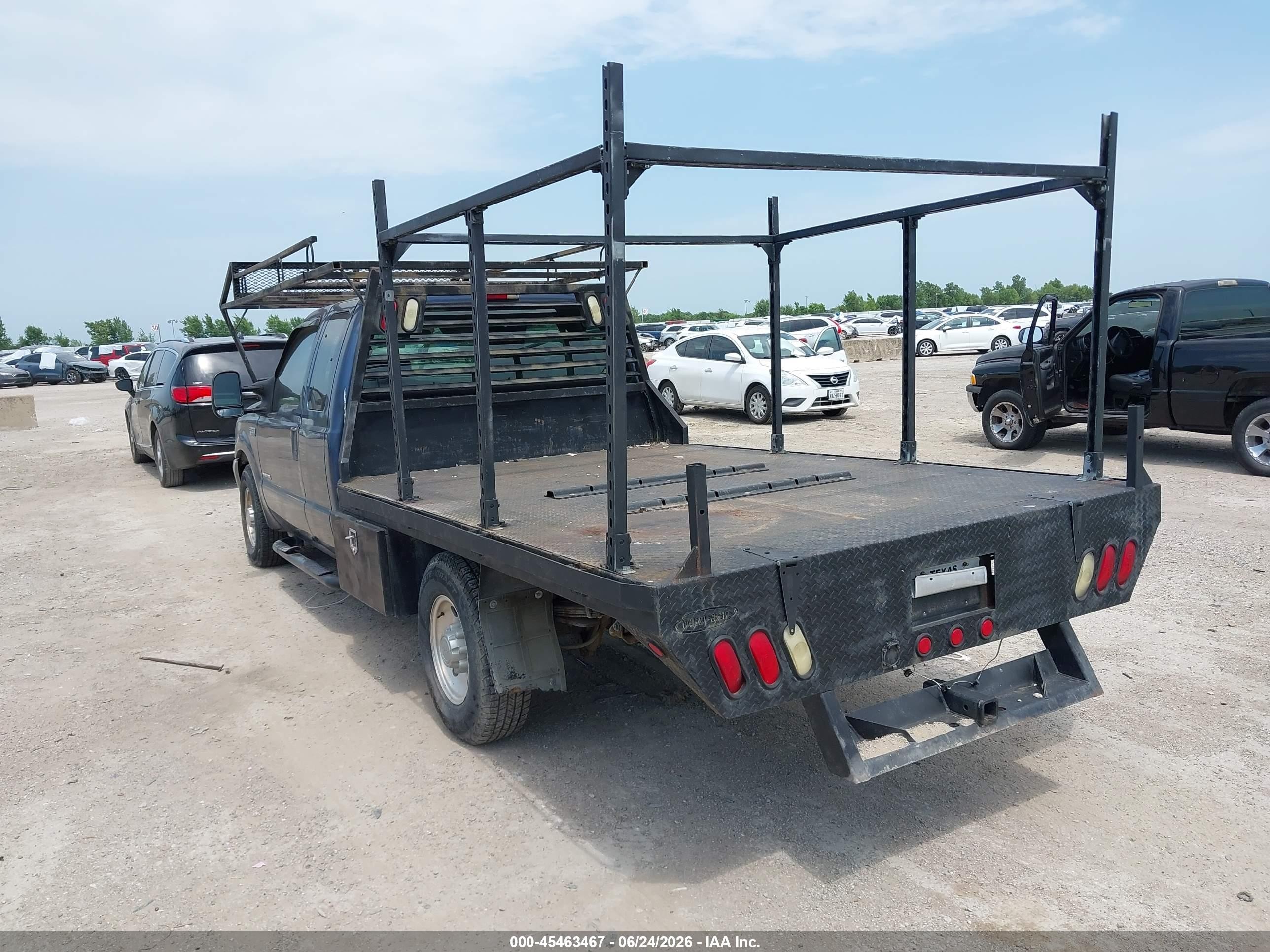 2004 Ford F-250 Lariat/xl/xlt Black vin: 1FTNX20PX4ED11924