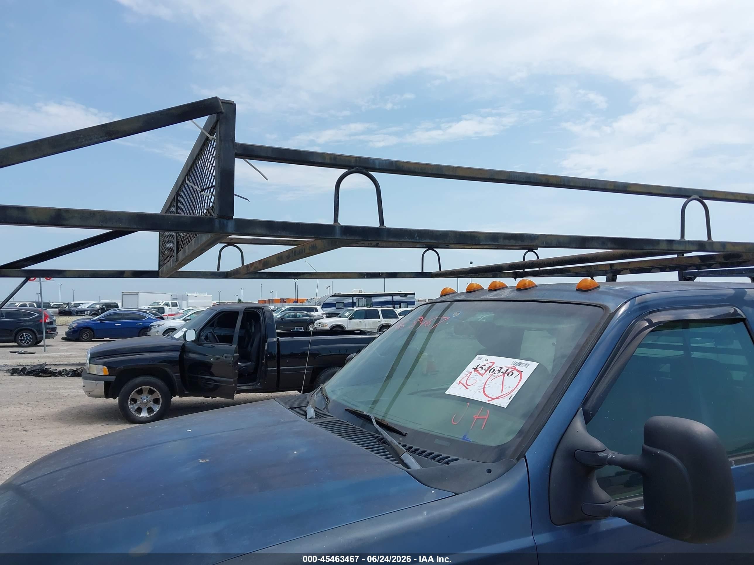 2004 Ford F-250 Lariat/xl/xlt Black vin: 1FTNX20PX4ED11924