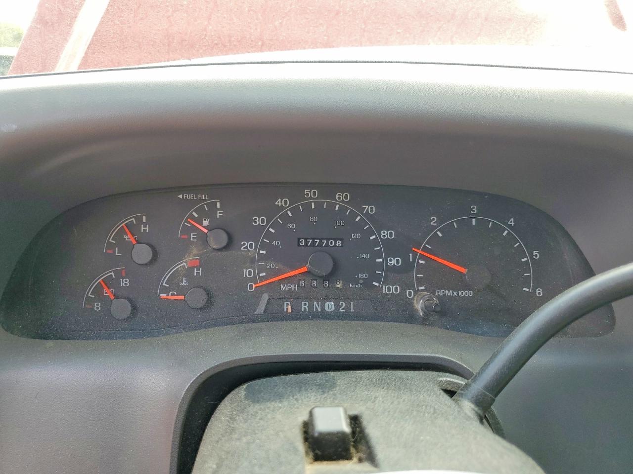 2000 Ford F250 Super Duty Red vin: 1FTNX20S0YEC50643