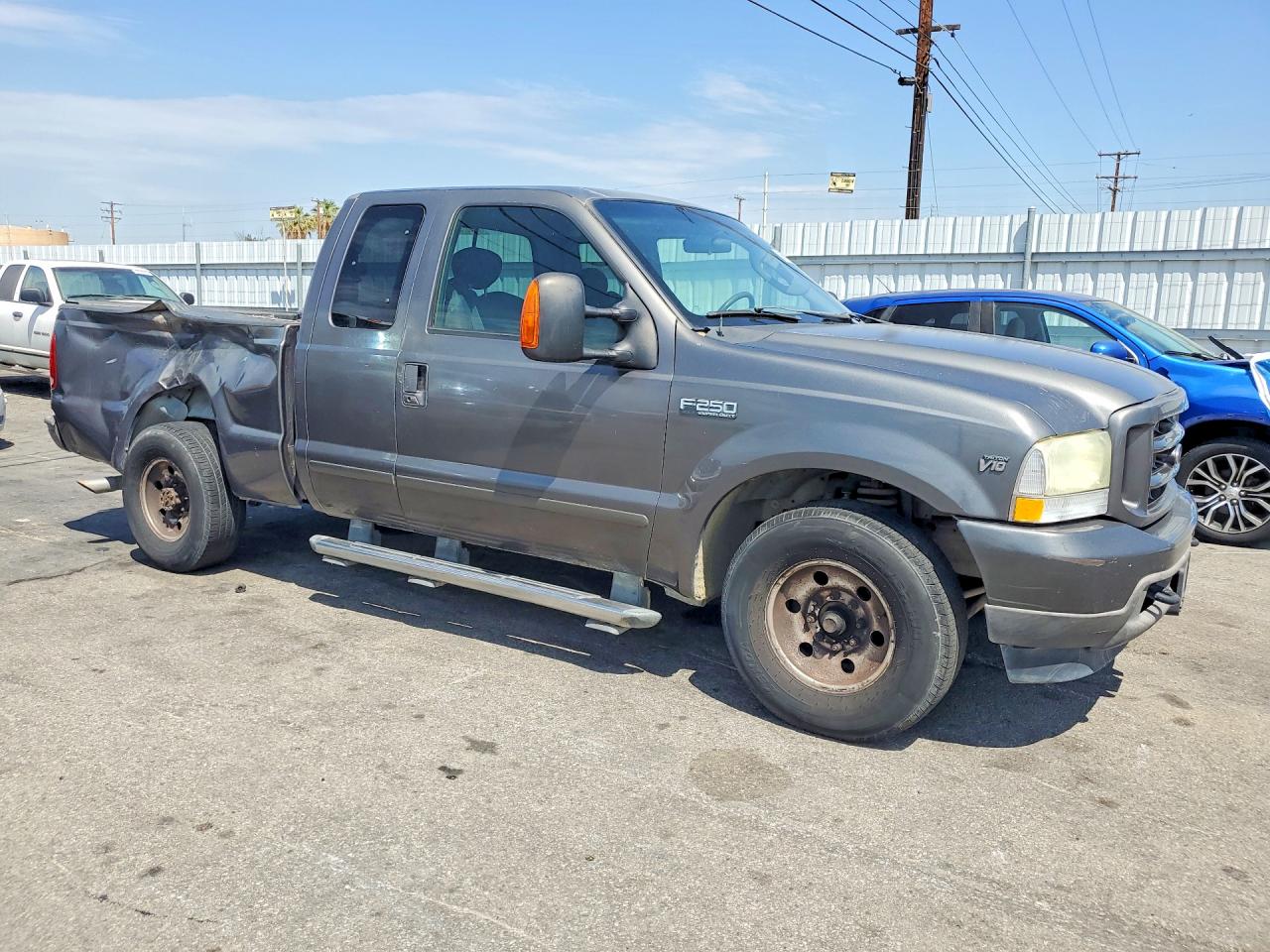 2004 Ford F250 Super Duty Угольный vin: 1FTNX20S34EC25181