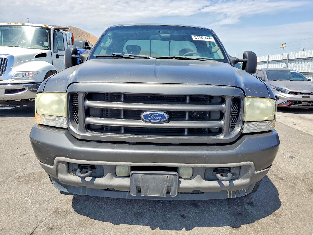 2004 Ford F250 Super Duty Угольный vin: 1FTNX20S34EC25181