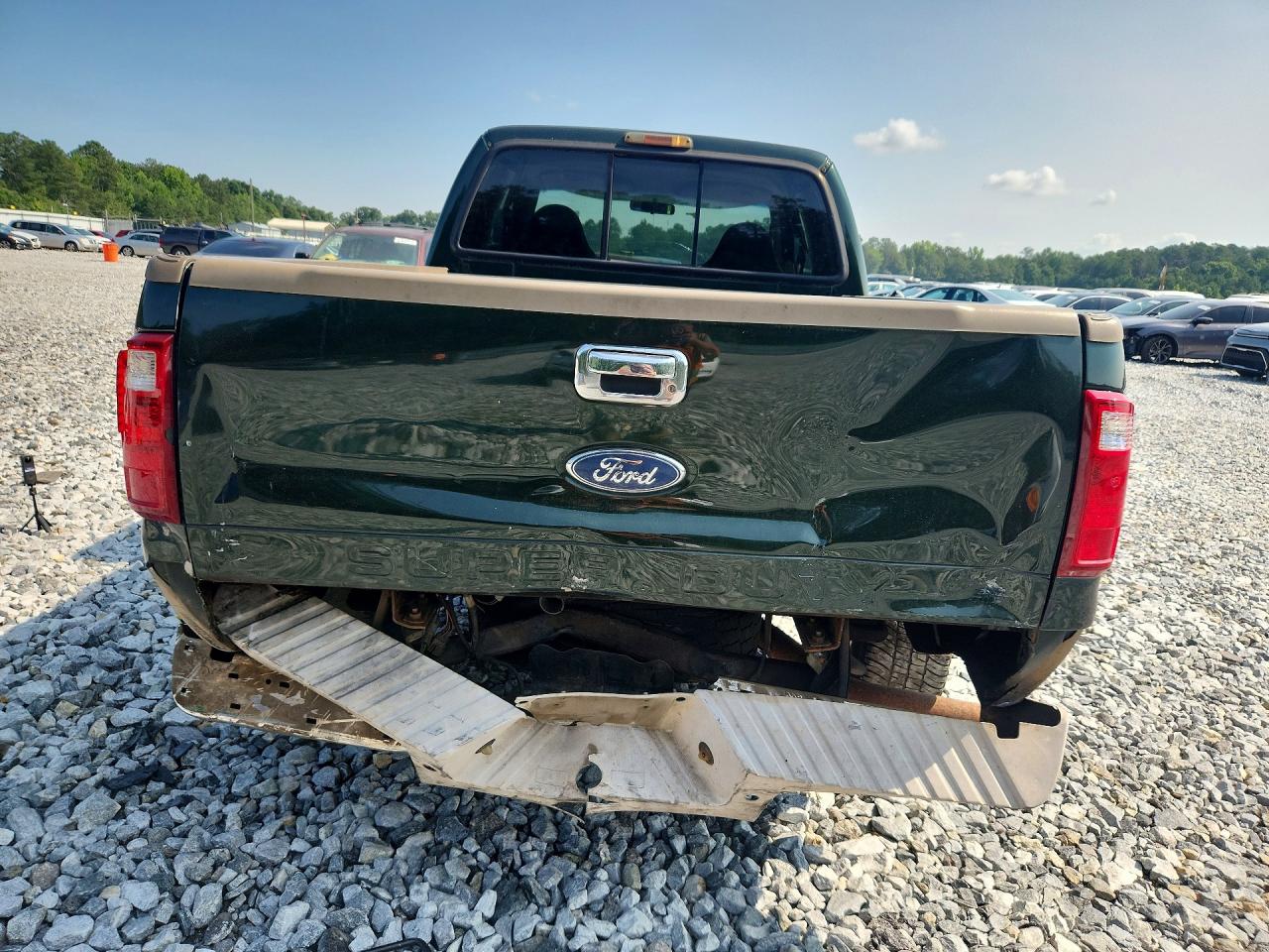 1999 Ford F250 Super Duty Green vin: 1FTNX20S4XEA52887