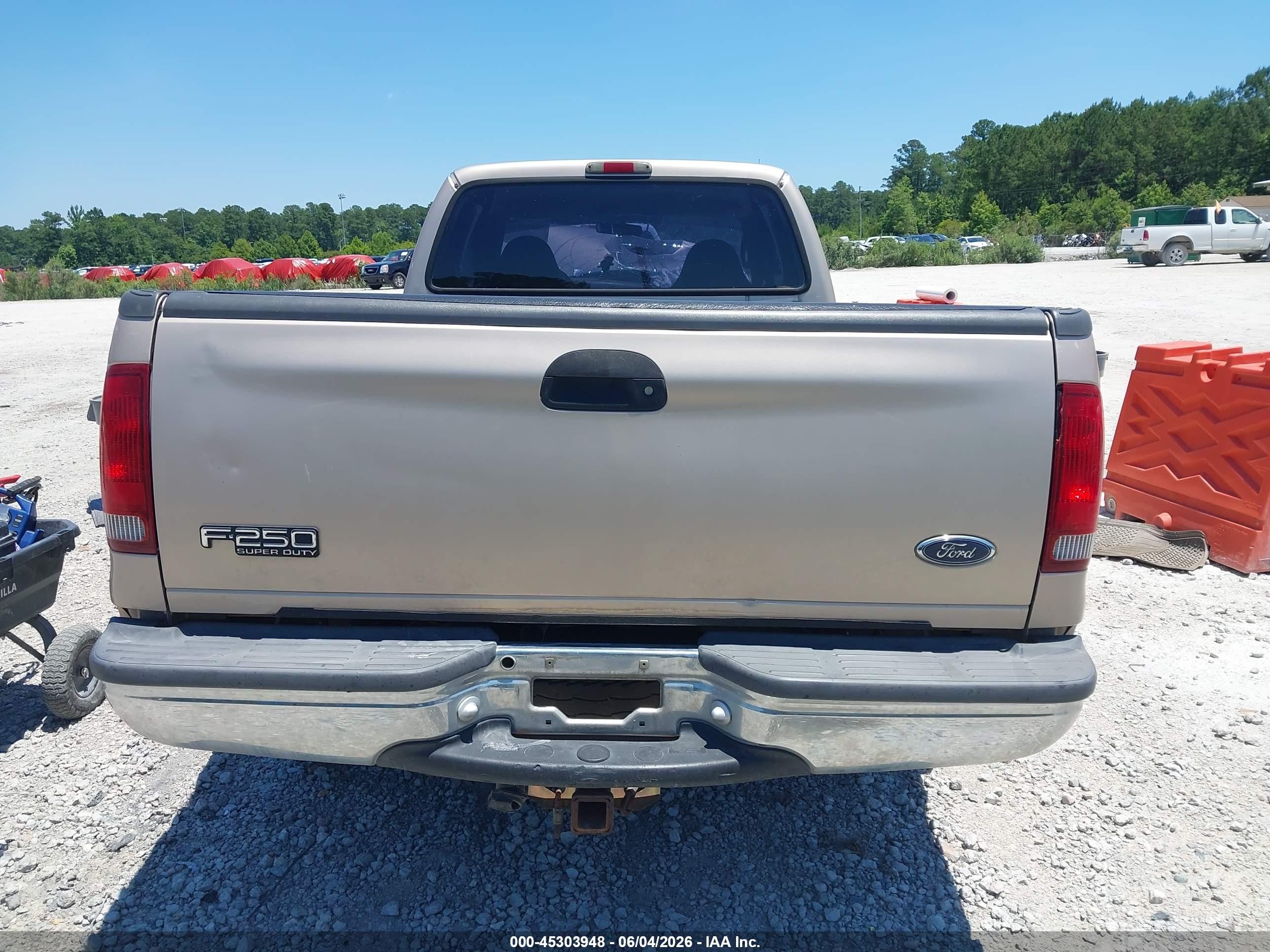 1999 Ford F-250 Lariat/xl/xlt Champagne vin: 1FTNX20S5XED17770