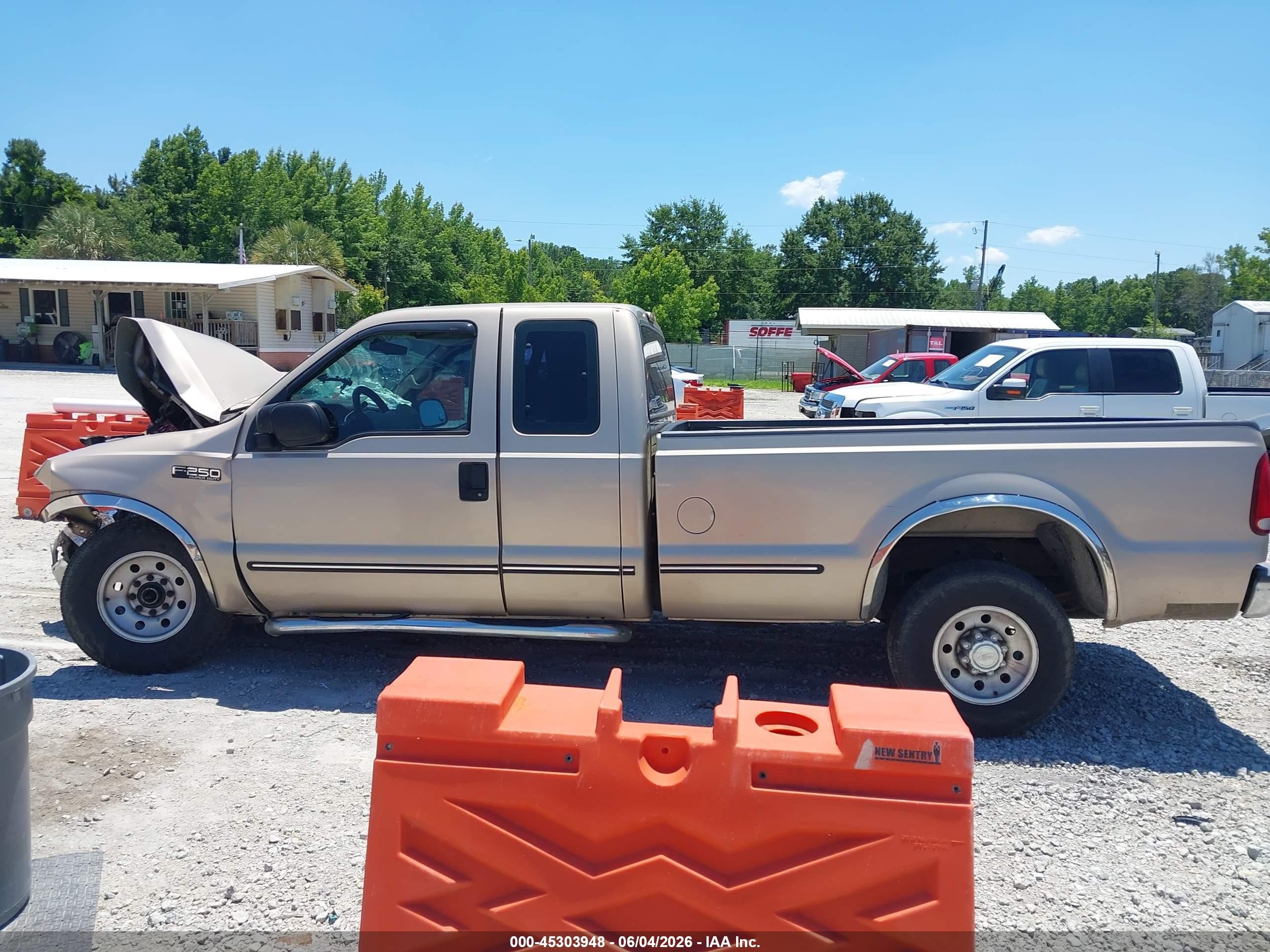 1999 Ford F-250 Lariat/xl/xlt Champagne vin: 1FTNX20S5XED17770