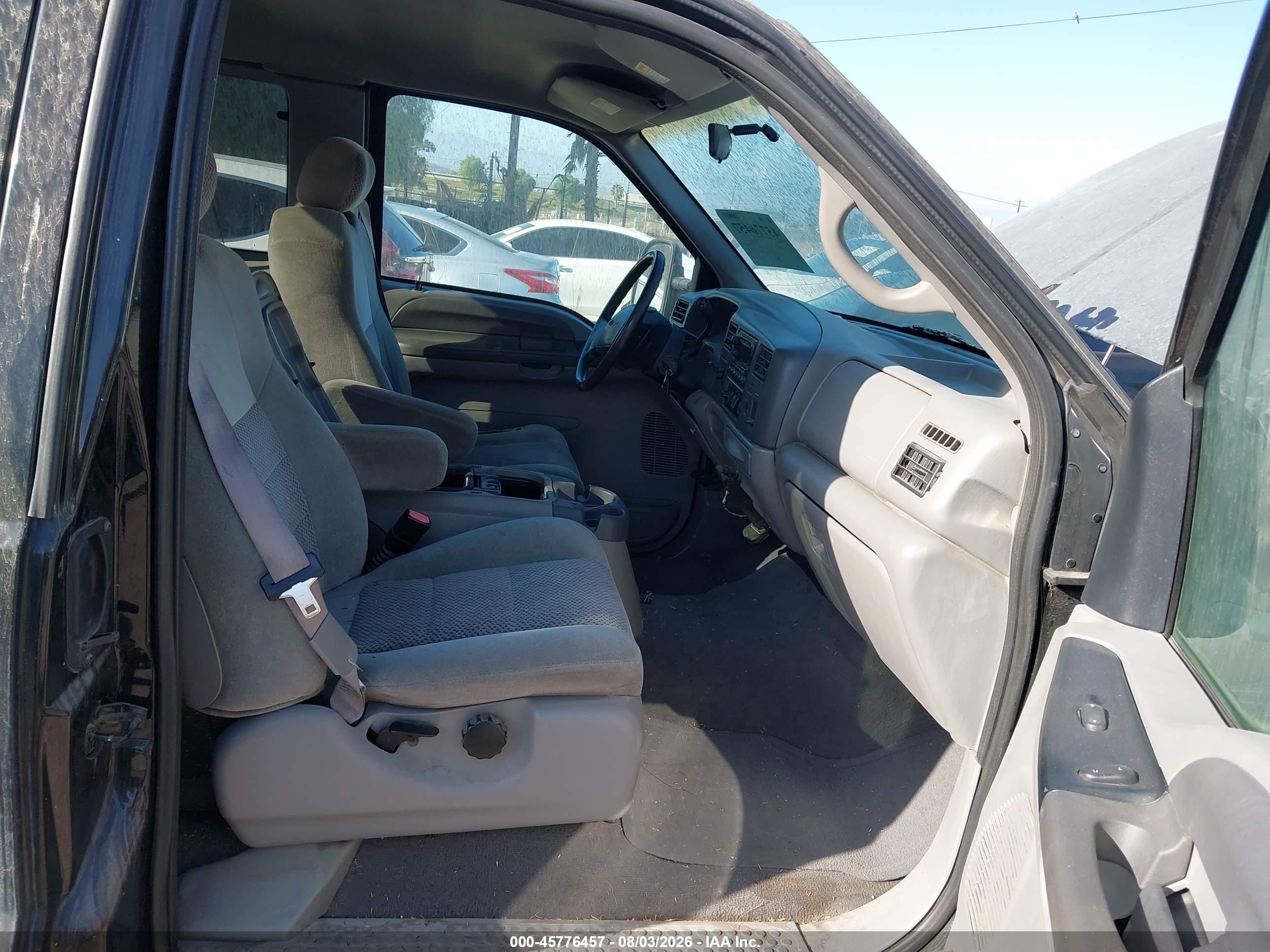 2001 Ford F-250 Lariat/xl/xlt Black vin: 1FTNX20S61ED61316