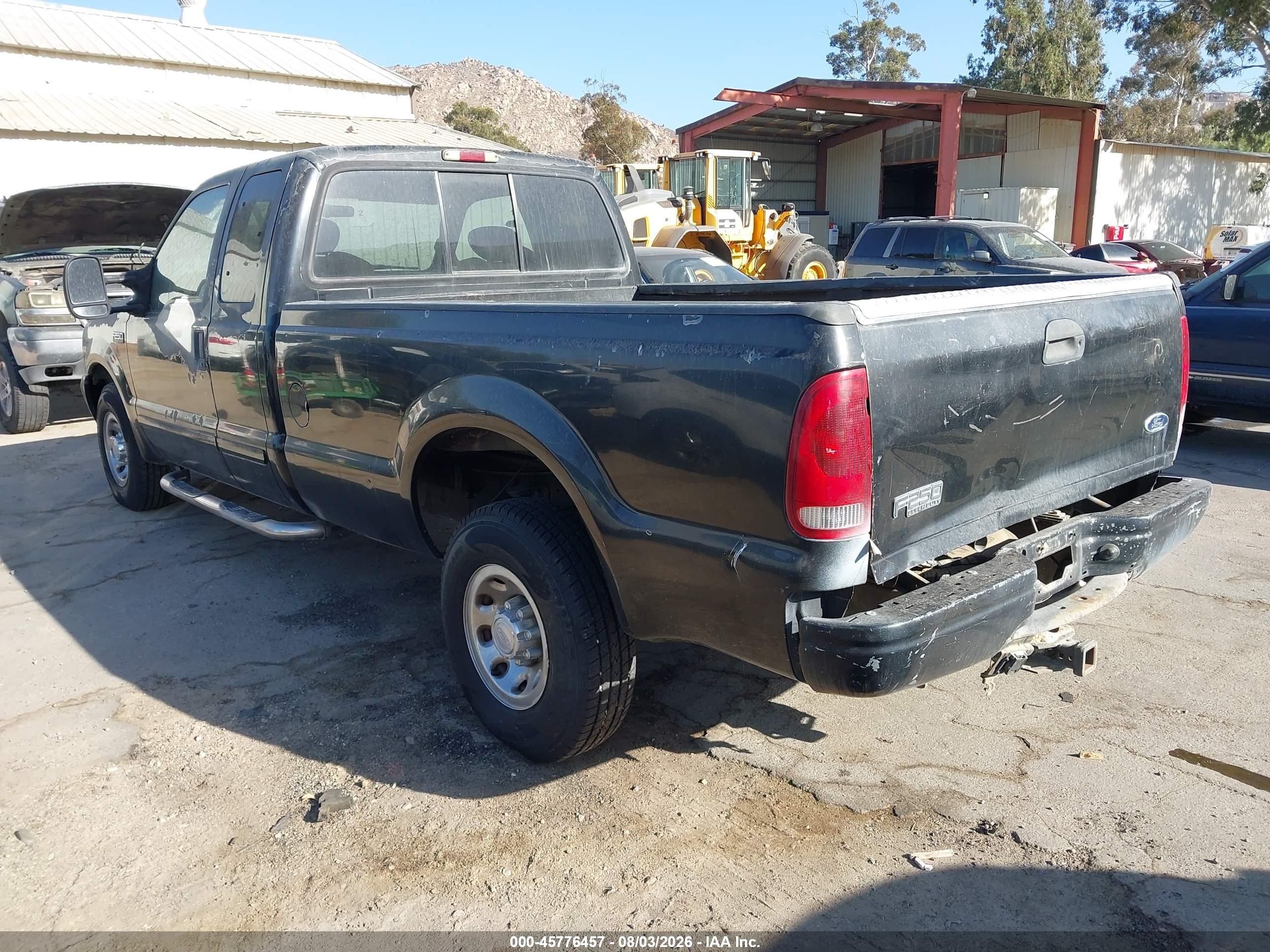 2001 Ford F-250 Lariat/xl/xlt Black vin: 1FTNX20S61ED61316